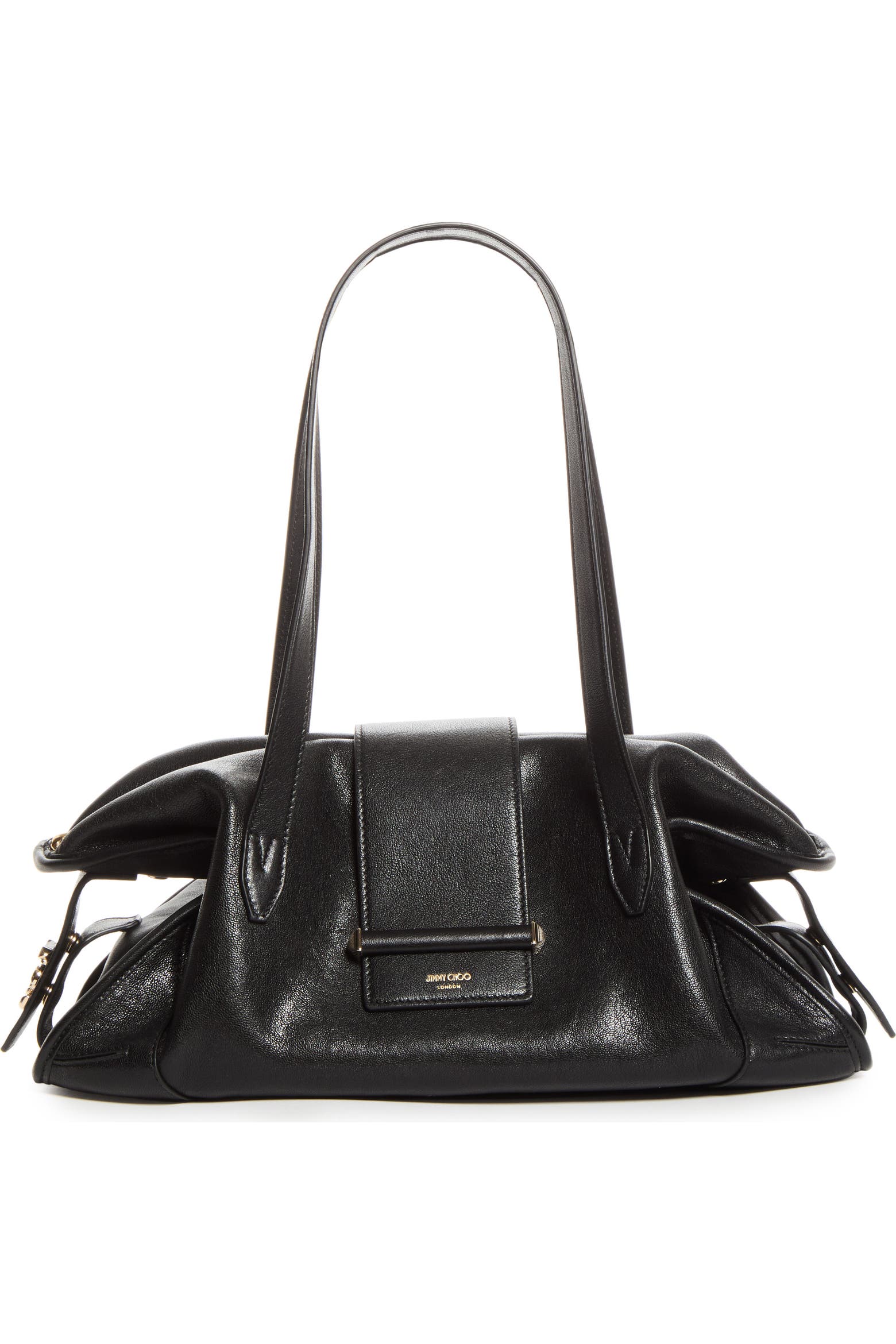 Jimmy Choo Medium Bar Leather Holdall Bag