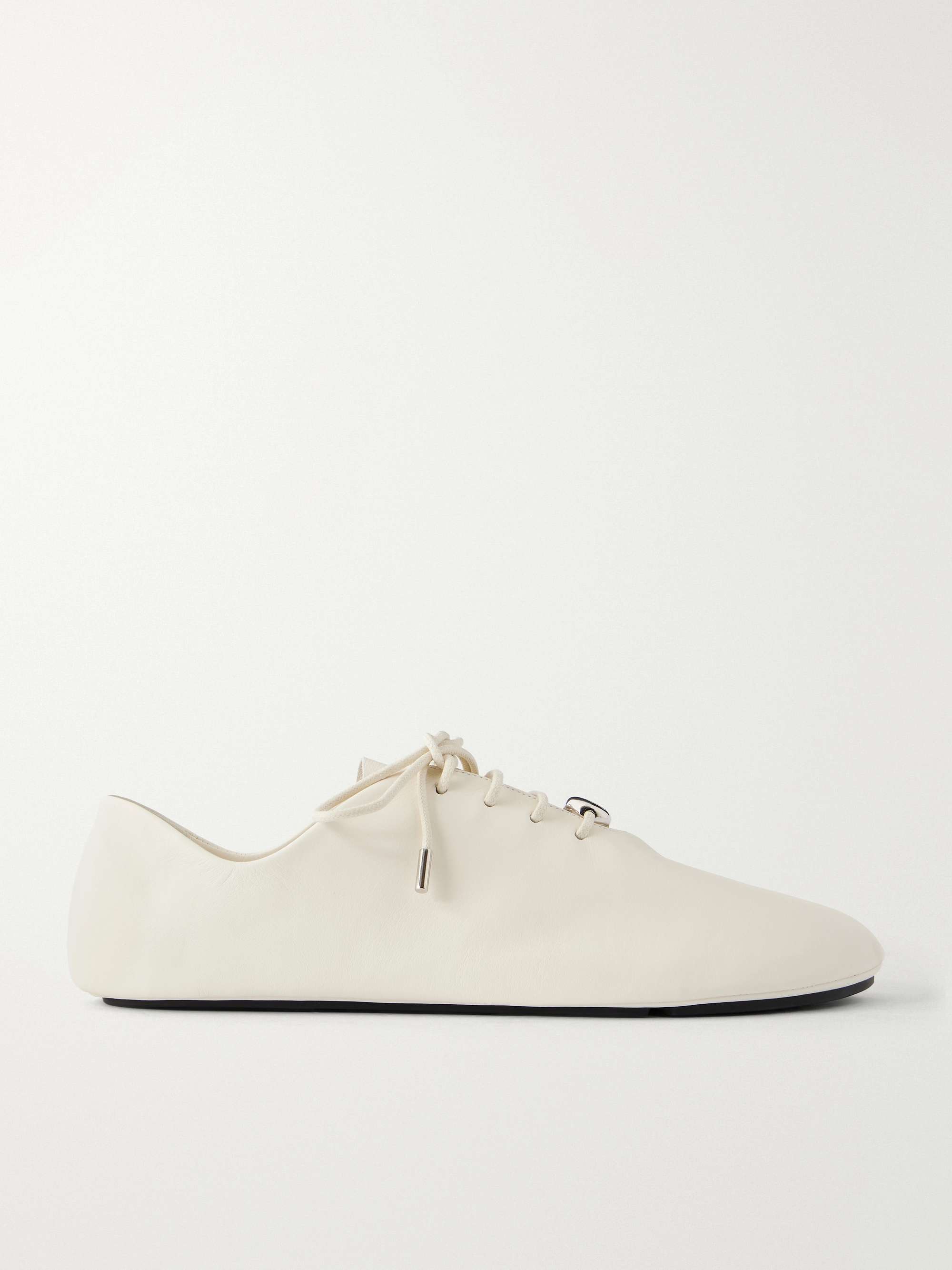 LOEWE Pebble Embellished Leather Sneakers