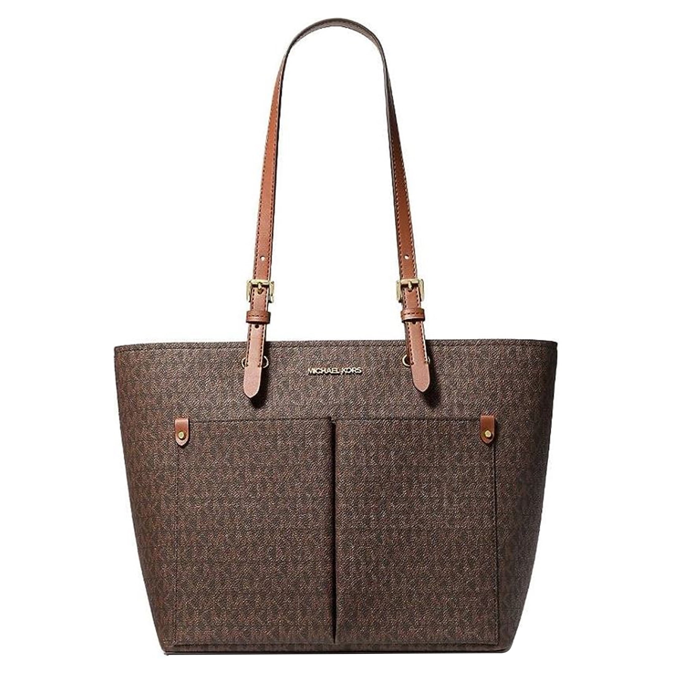 Michael Kors Womens Jet Set Travel Medium Double Pocket Tote
