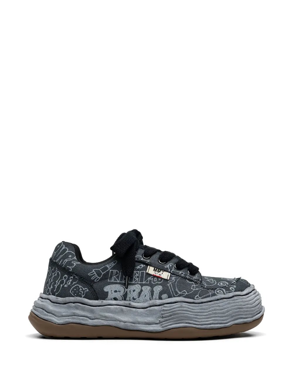 Maison MIHARA YASUHIRO Oliver OG Graffiti-print Chunky Sneakers