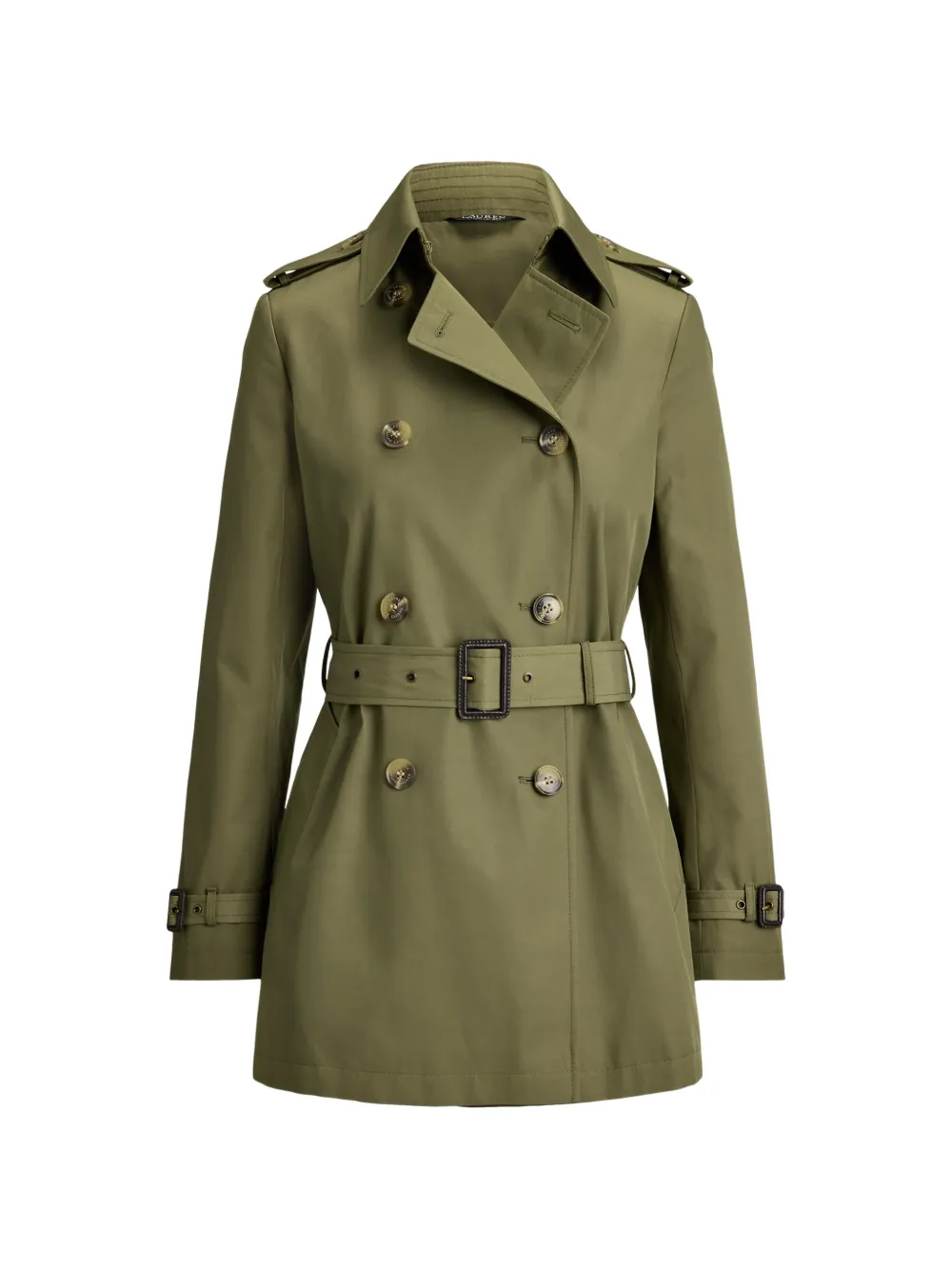 Lauren Ralph Lauren Double-breasted Belted Trench Coat