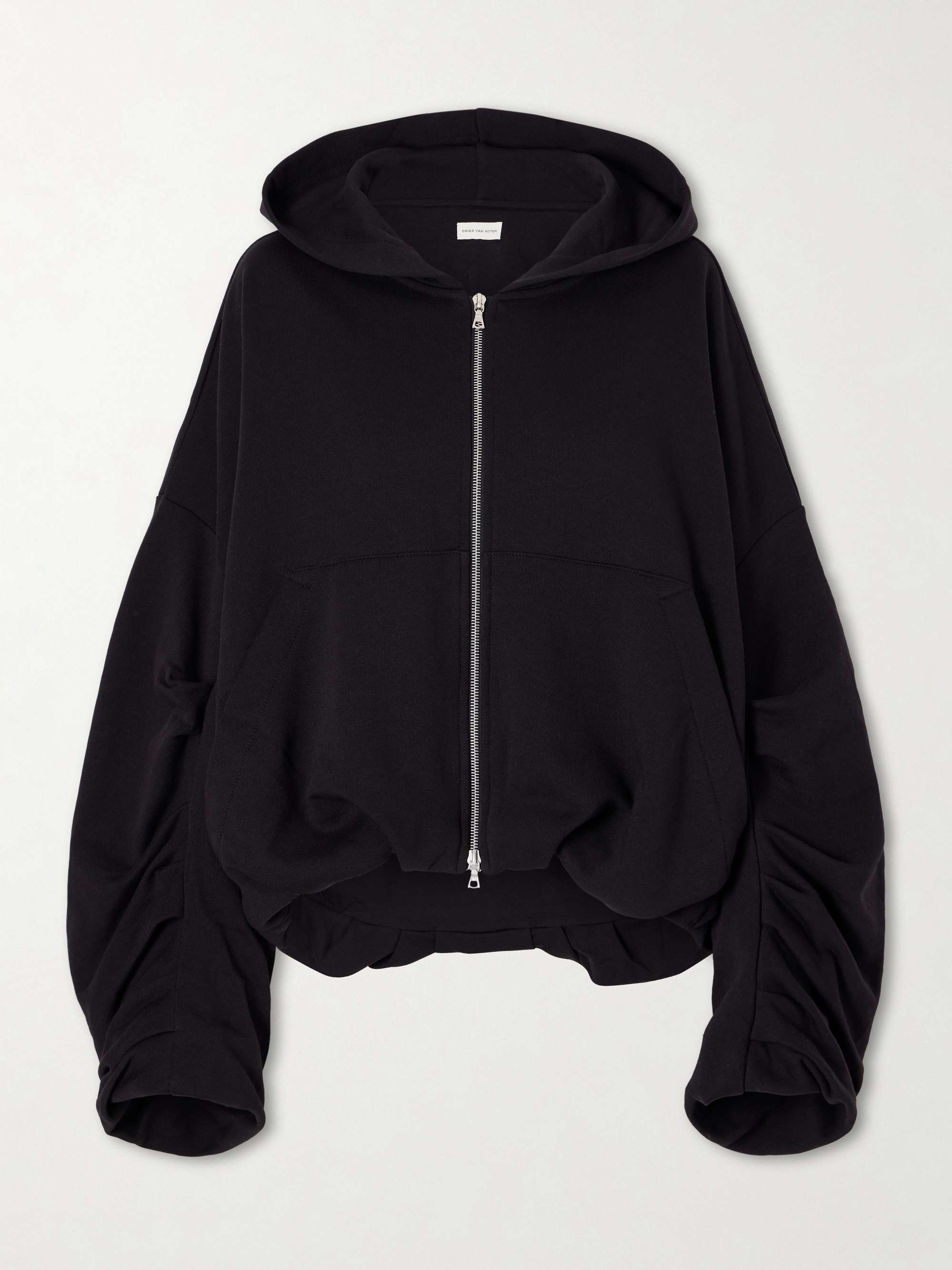 DRIES VAN NOTEN Cotton-jersey Zip-up Hoodie