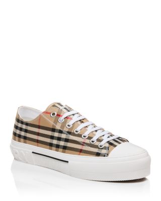 Burberry Men's Jack Vintage Check Low Top Sneakers