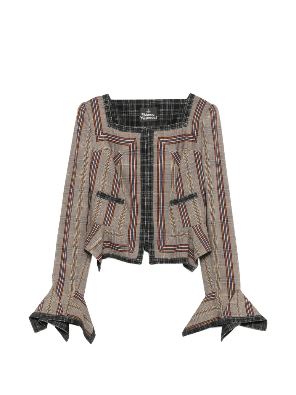 Vivienne Westwood Dandy Double-breasted Check Jacket