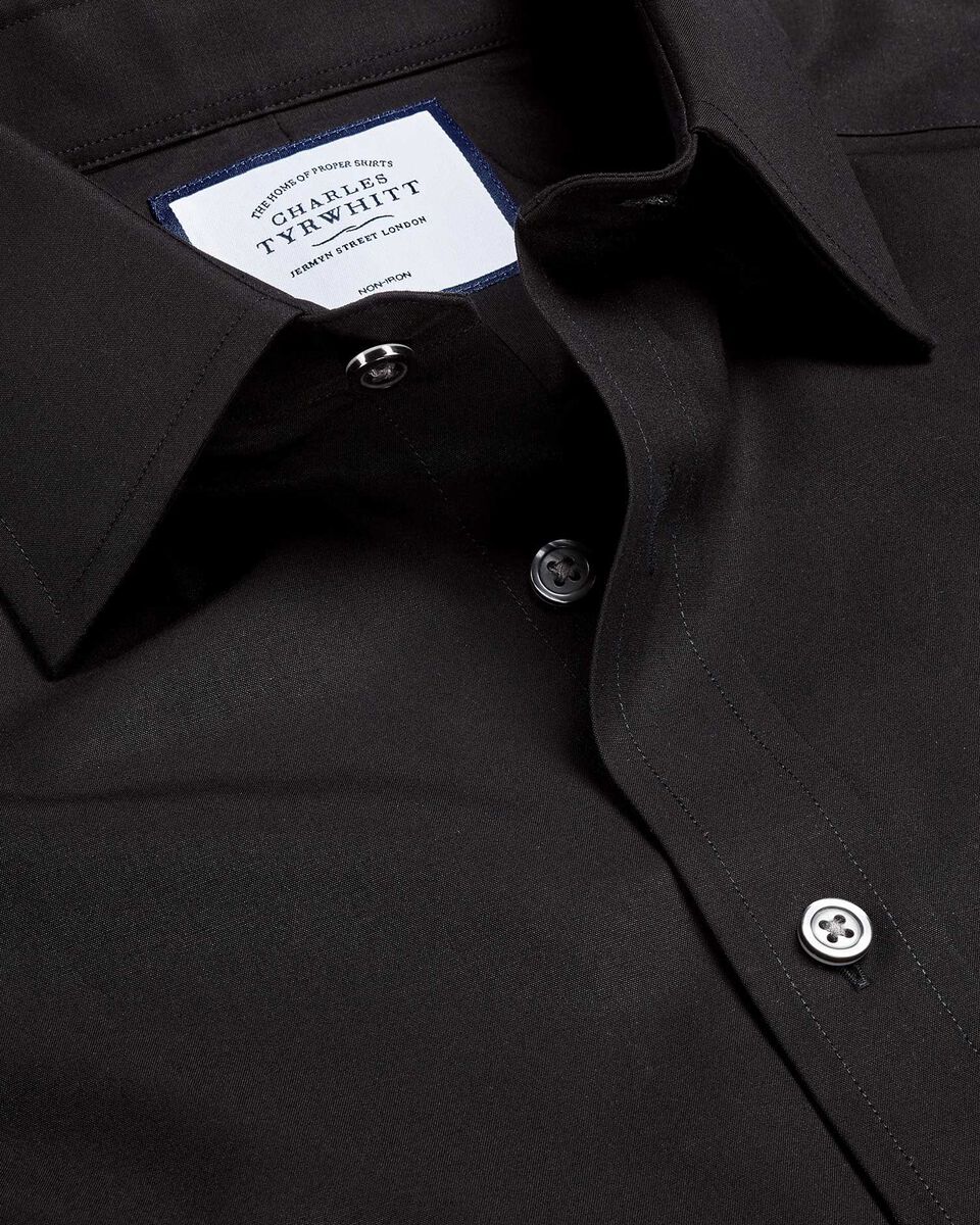 Classic Collar Details About Product: Non-iron Stretch Poplin Shirt