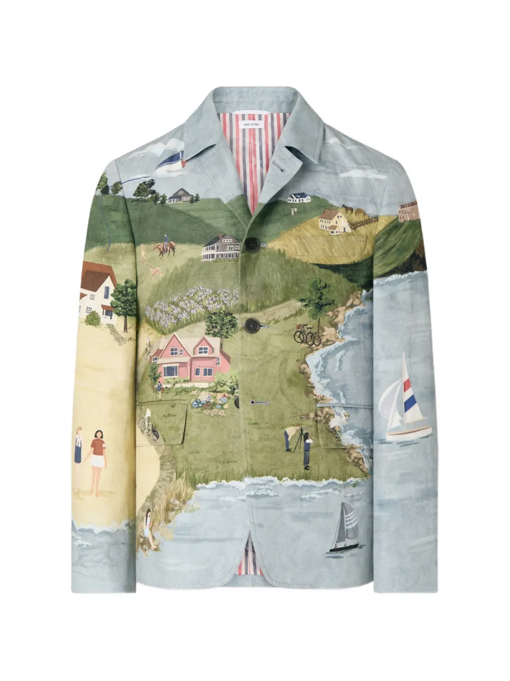 Thom Browne Nantucket Scenic Unconstructed Jacket