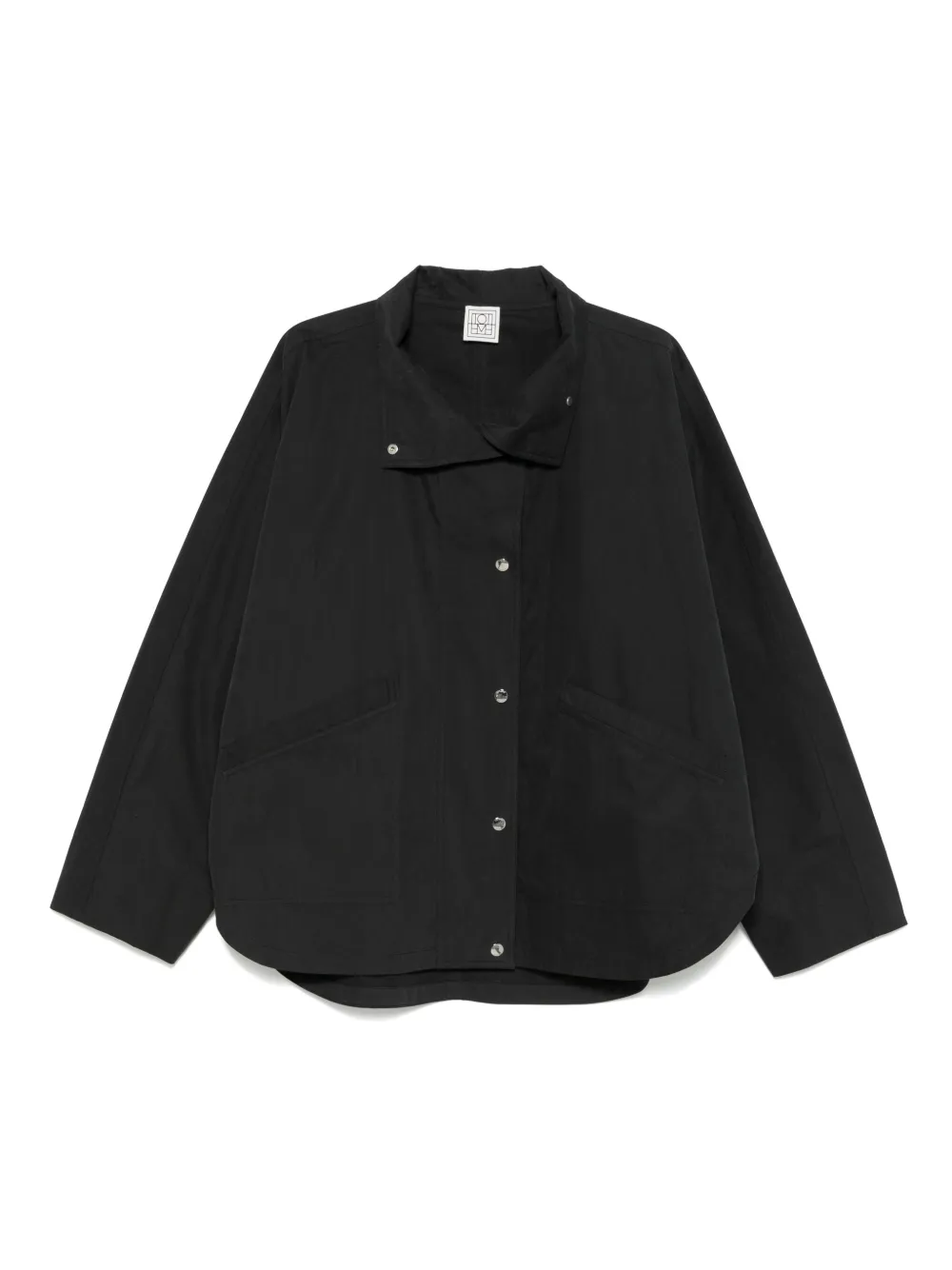 TOTEME Summer Parachute Jacket Black