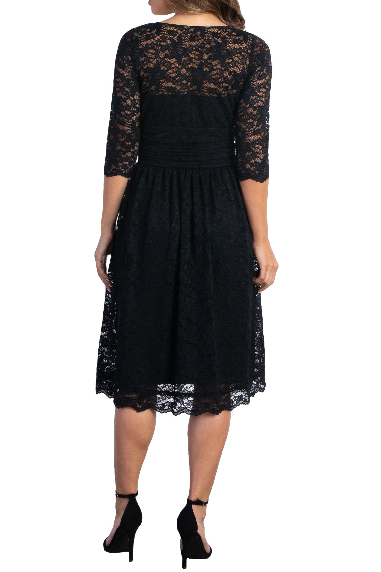 Kiyonna Luna Lace Cocktail Dress