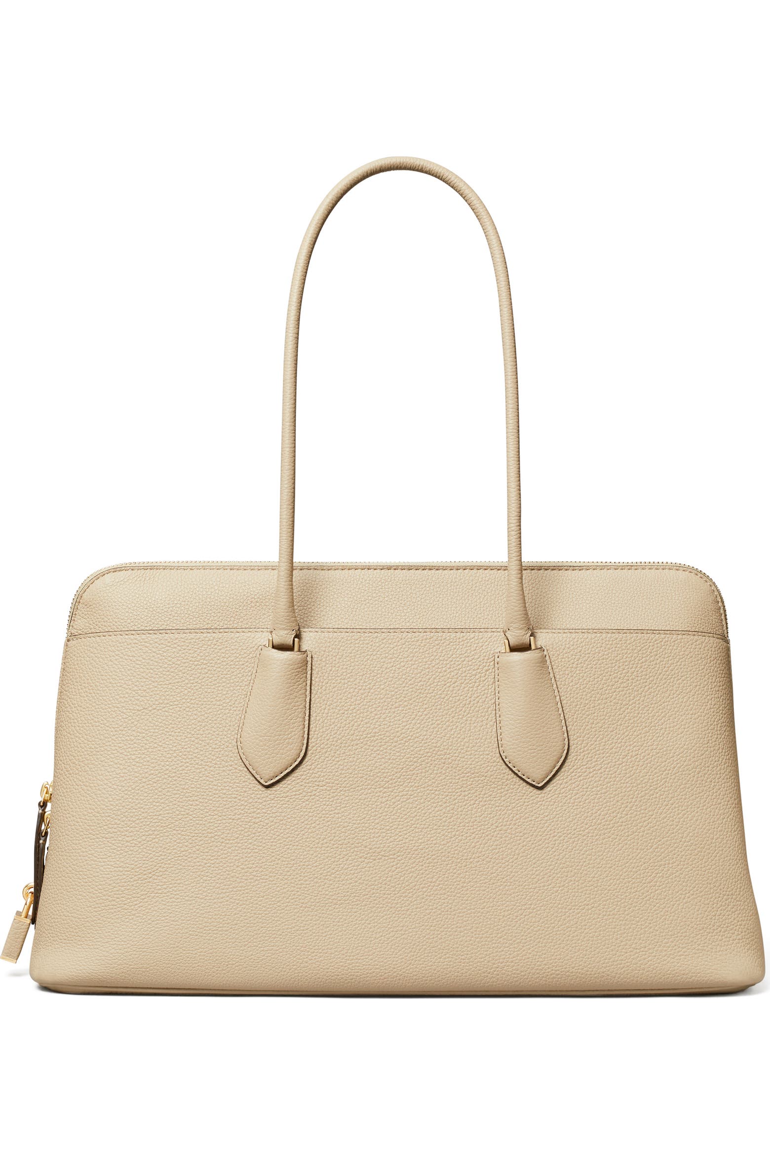 Tory Burch Lock Leather Satchel