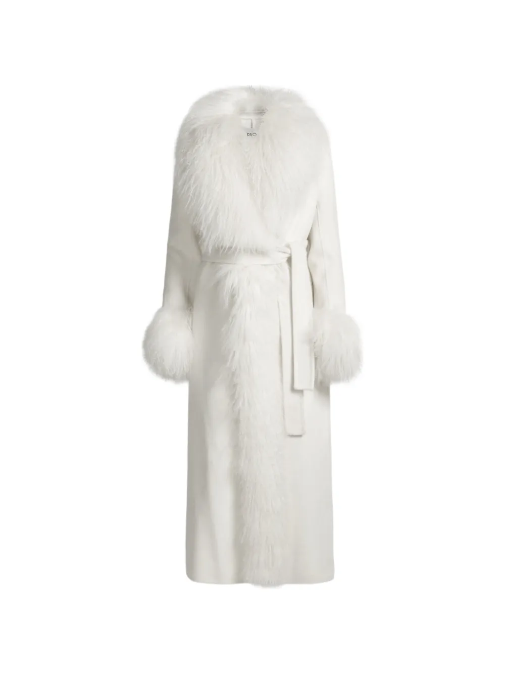 Ducie Lola Sheepskin-trimmed Coat