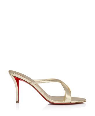 Christian Louboutin Women's Mulazee Cross 80mm Mules