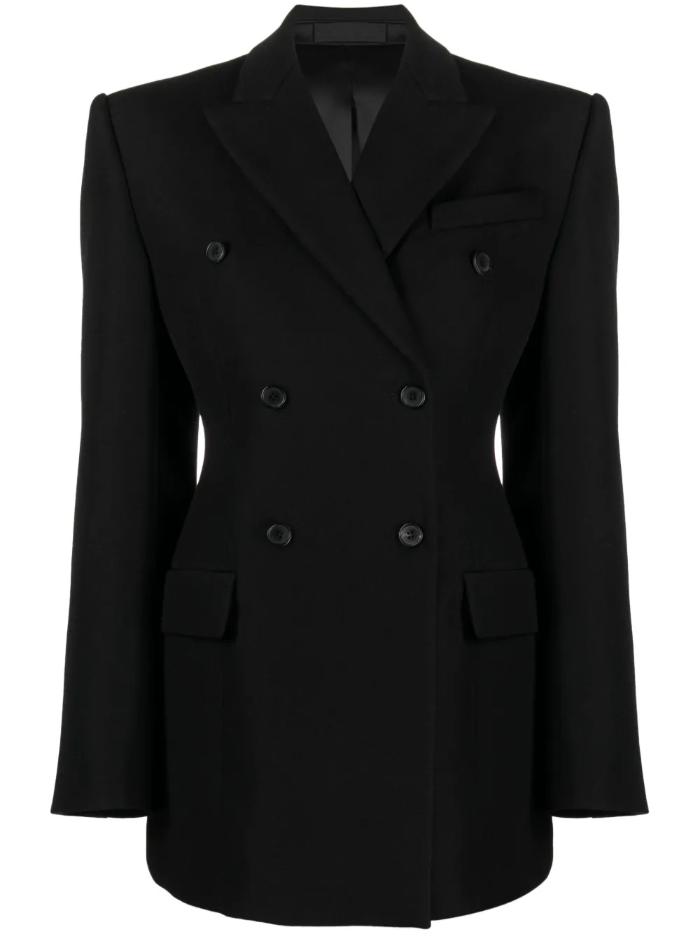 Wardrobe.nyc Contour Double-breasted Blazer