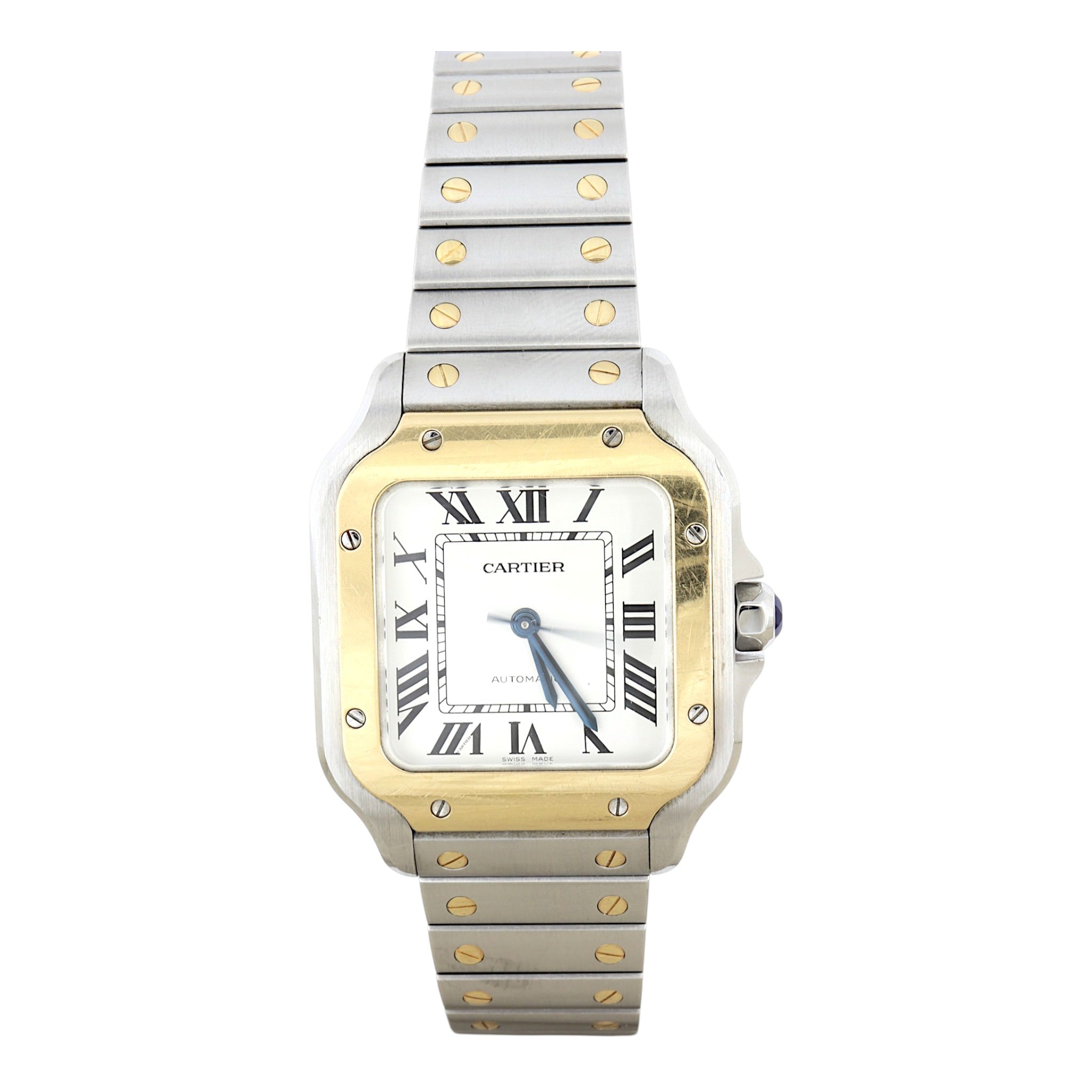 Luxe.It.Fwd Cartier Santos de Cartier Medium Watch