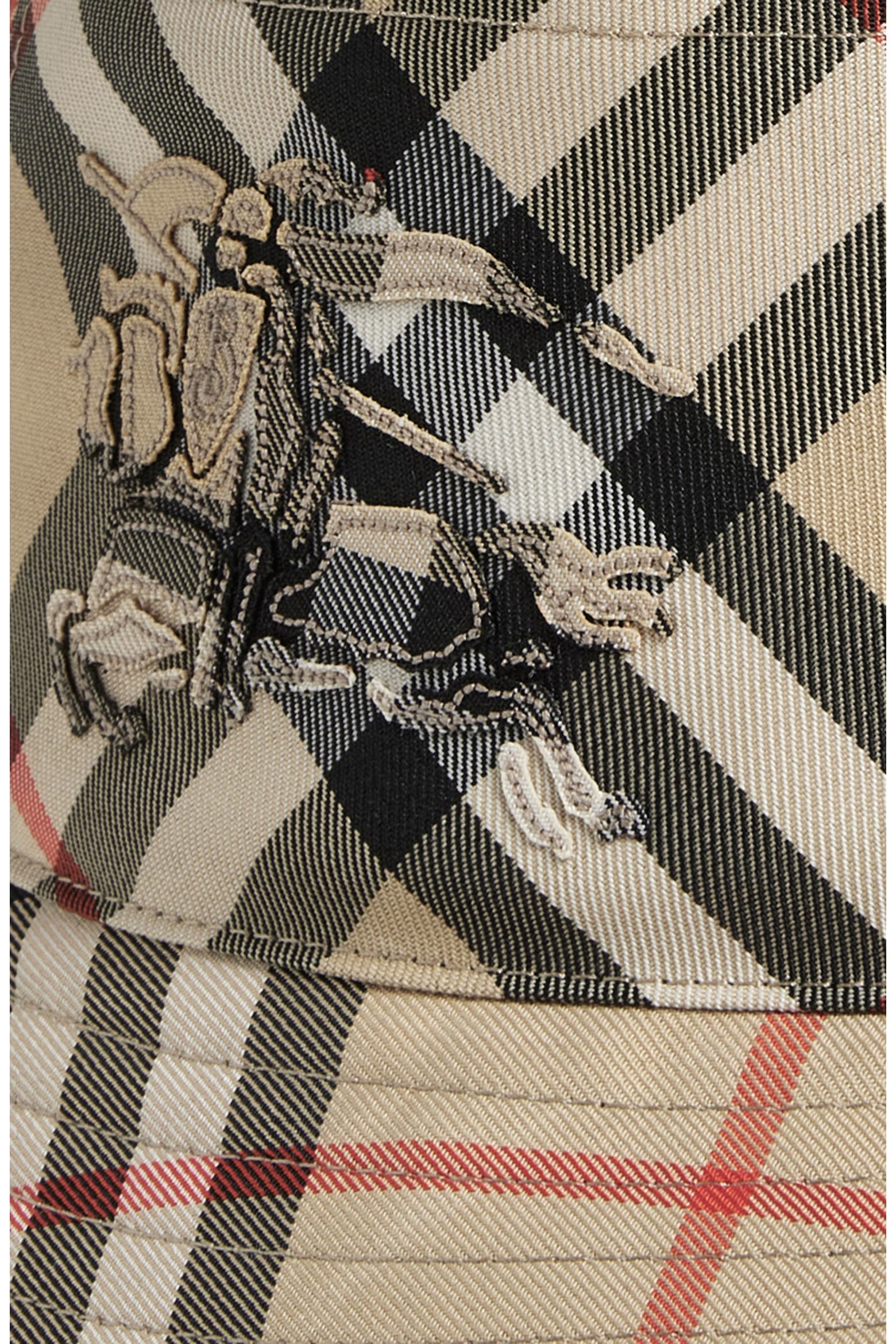 Burberry EKD Check Twill Bucket Hat