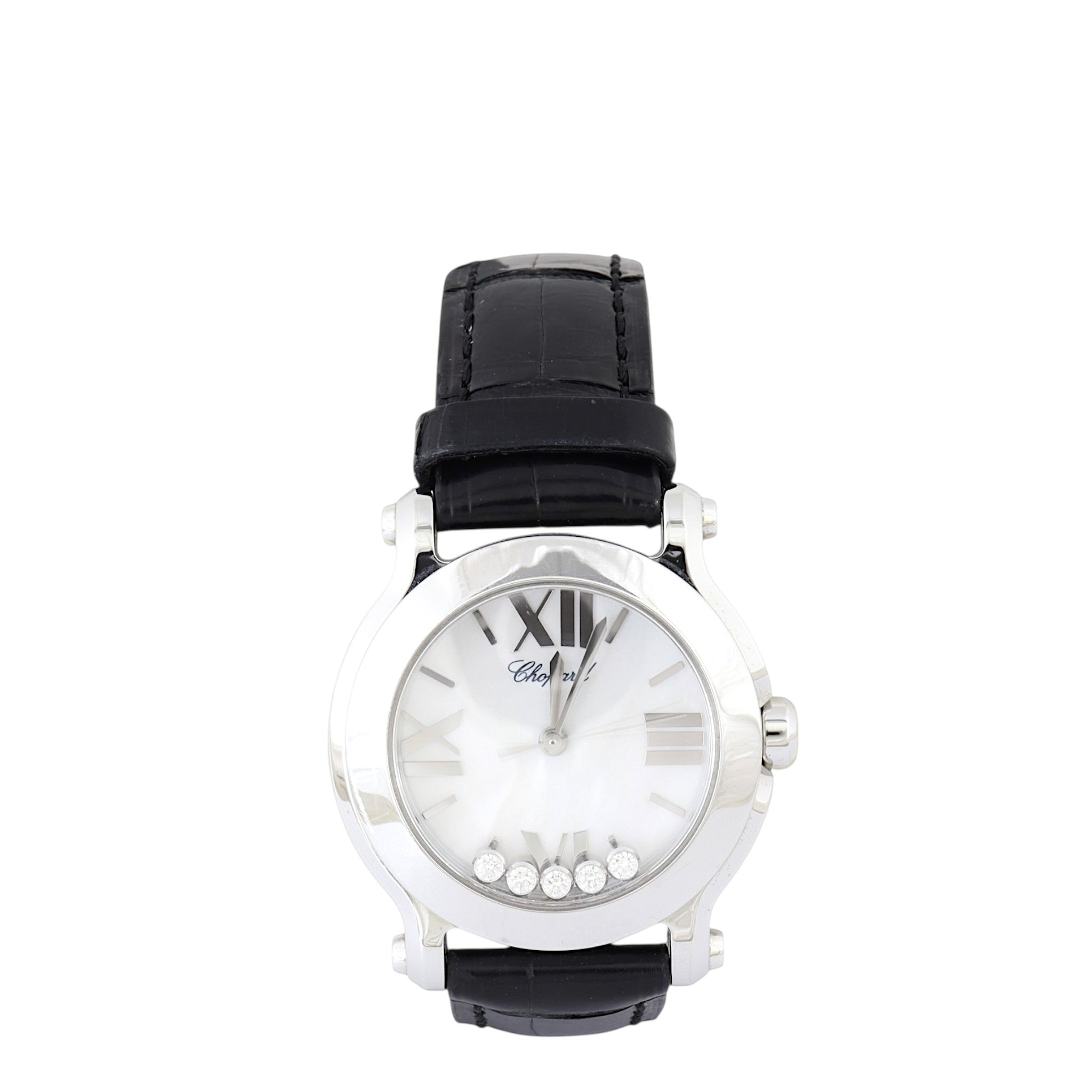 Luxe.It.Fwd Chopard Happy Sport Diamond 30mm Watch