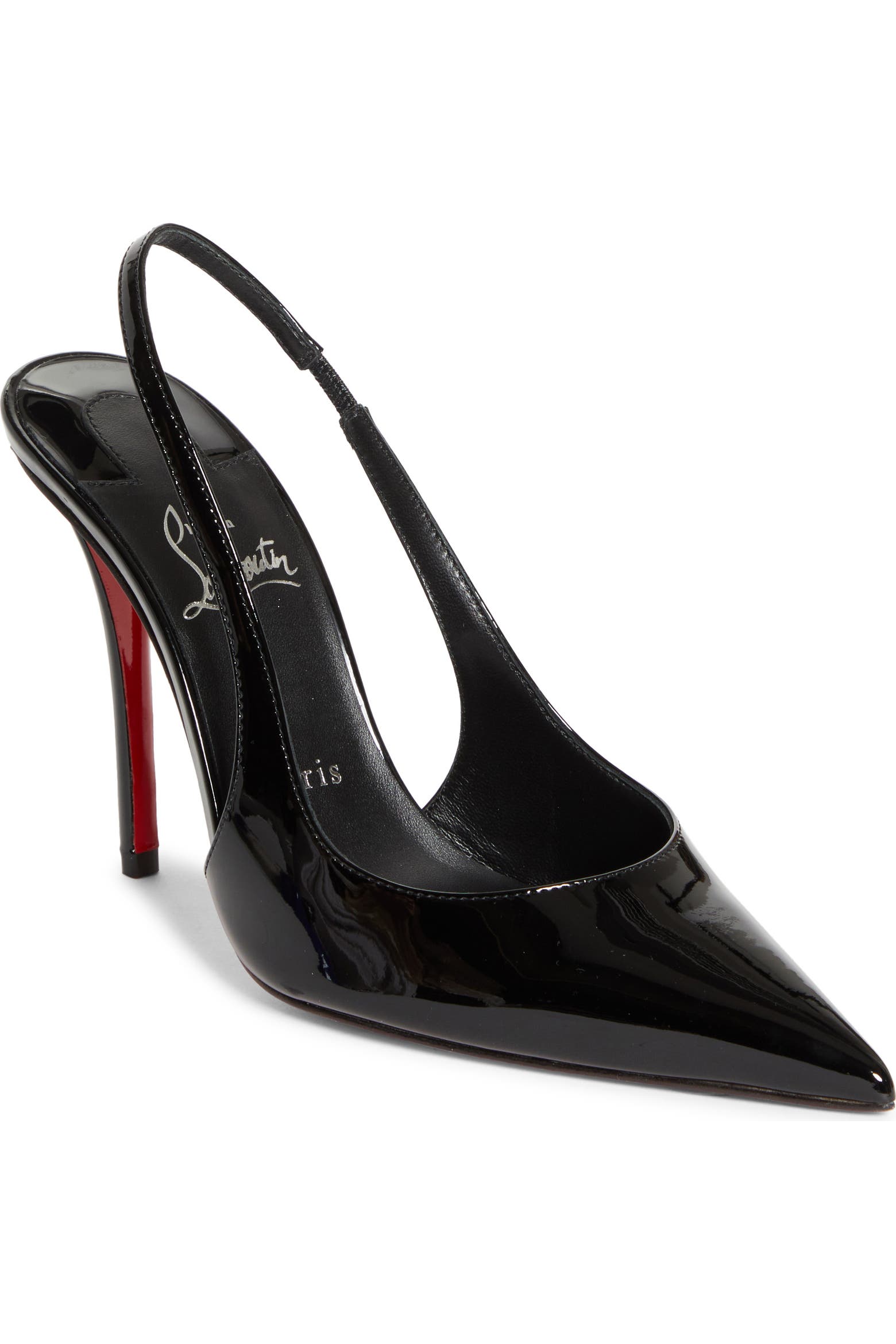 Christian Louboutin Miss Z Pointed Toe Slingback Pump