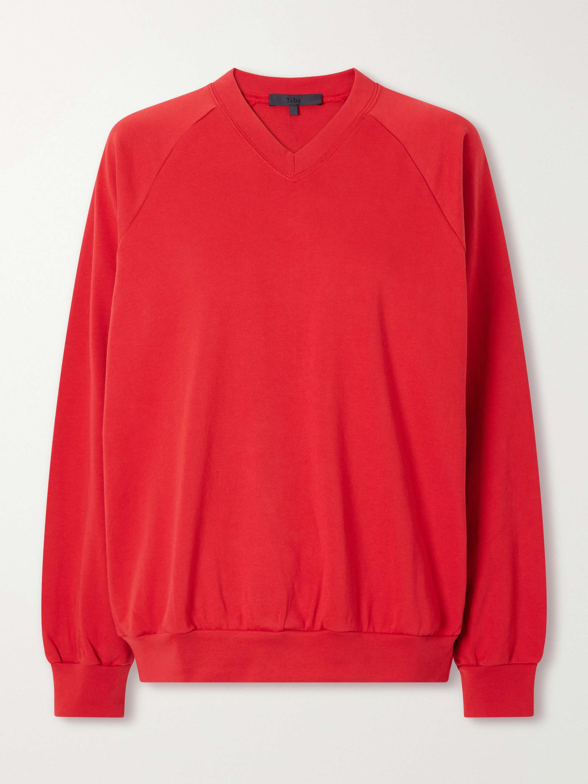 TIBI Perfect T Vintage Jersey Sweatshirt