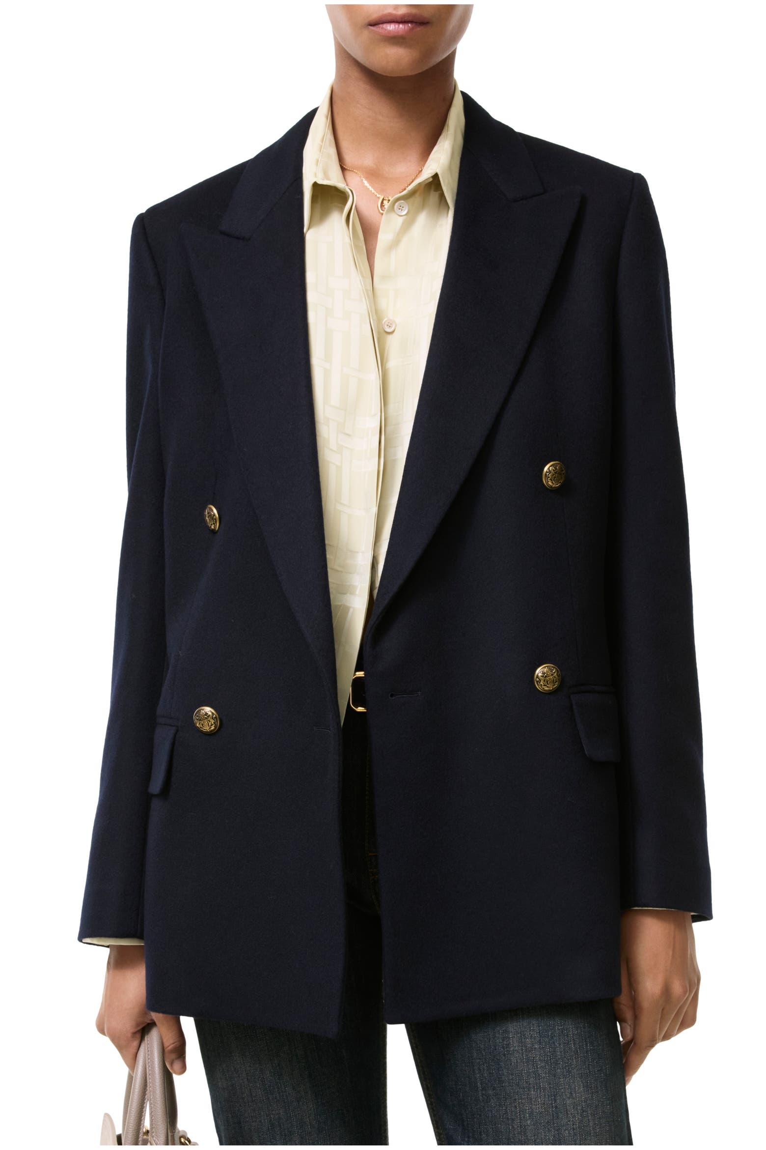 Burberry Cashmere Tailored Jacket