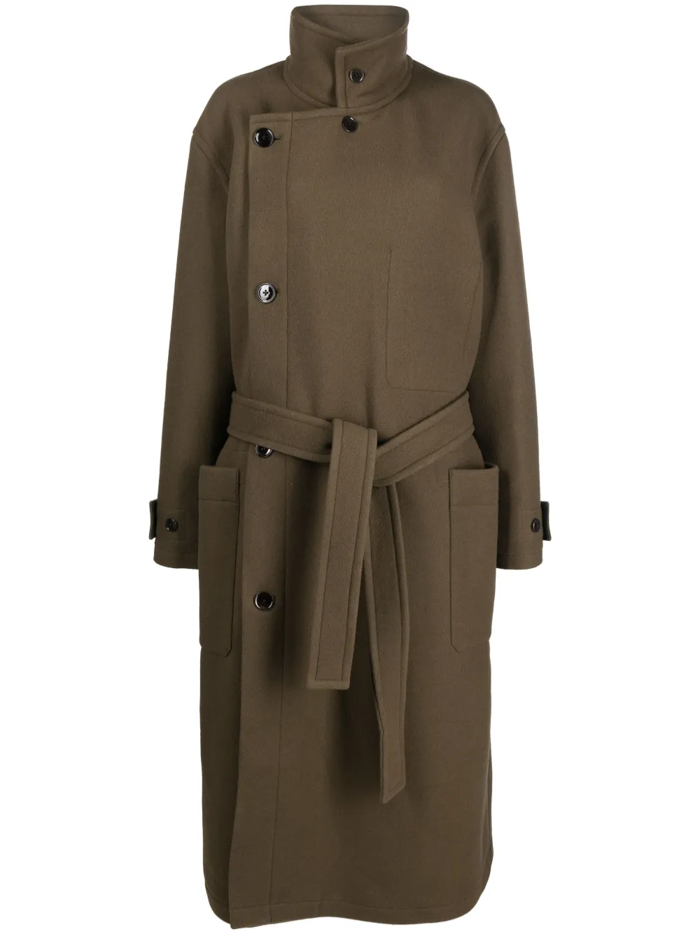 LEMAIRE belted double-breasted coat