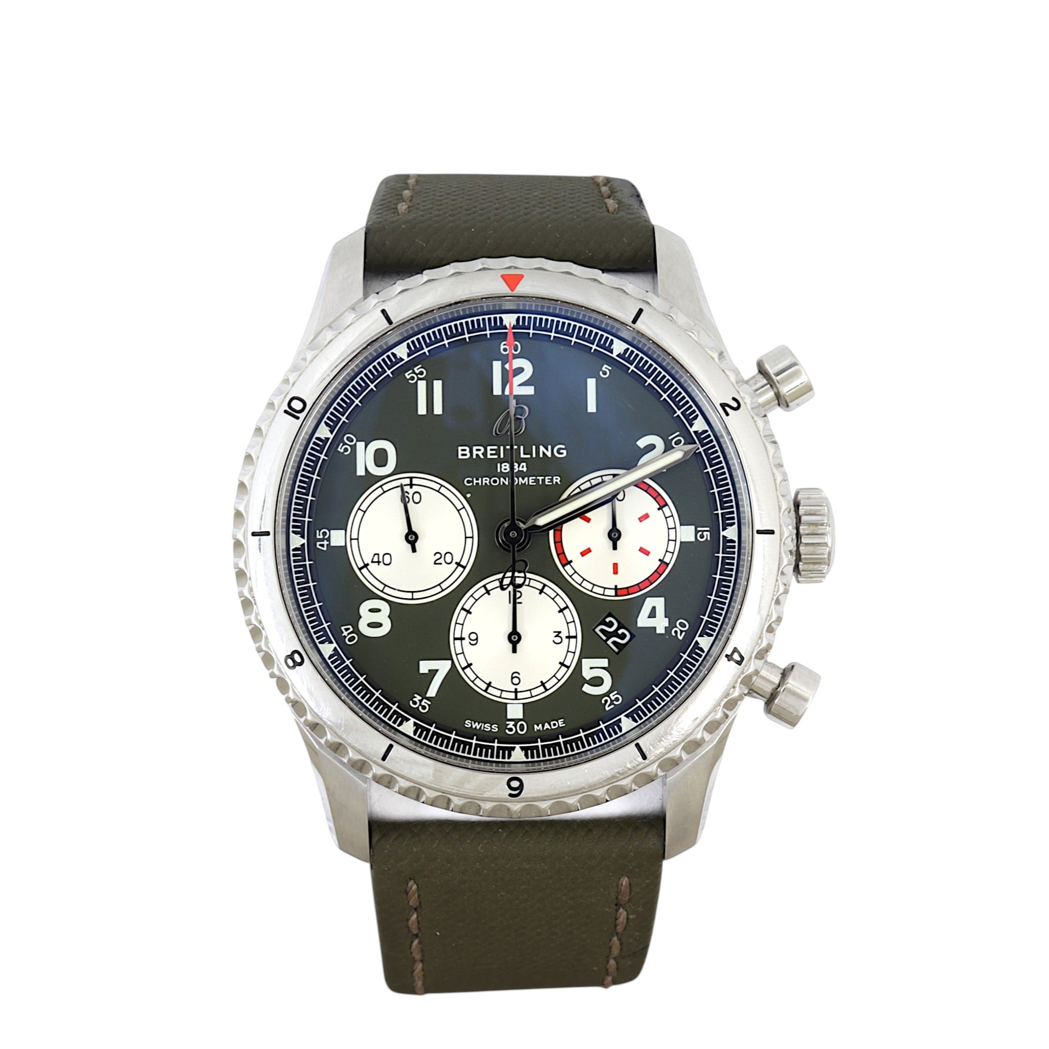 Luxe.It.Fwd Breitling Aviator 8 B01 Curtiss Warhawk Chronograph 43mm Watch