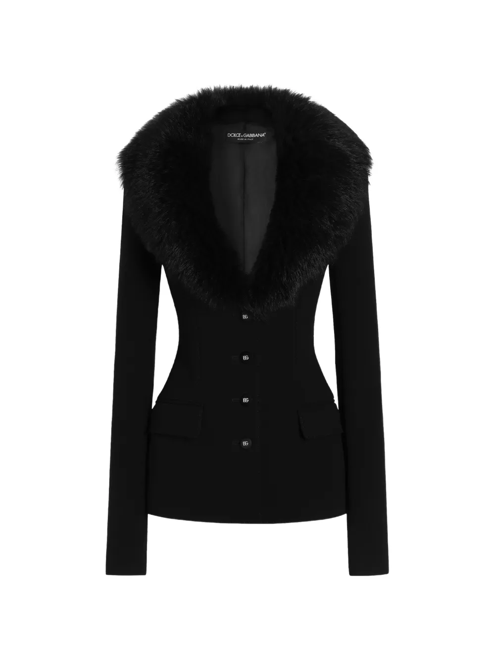 Dolce & Gabbana Single-breasted Wool Jacket