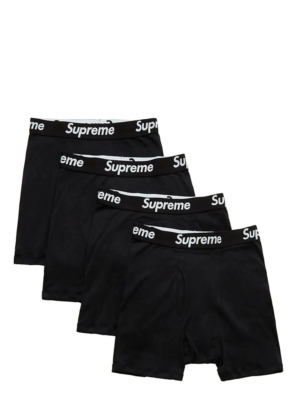 Supreme x Hanes Tagless Boxer Briefs (set of Four)