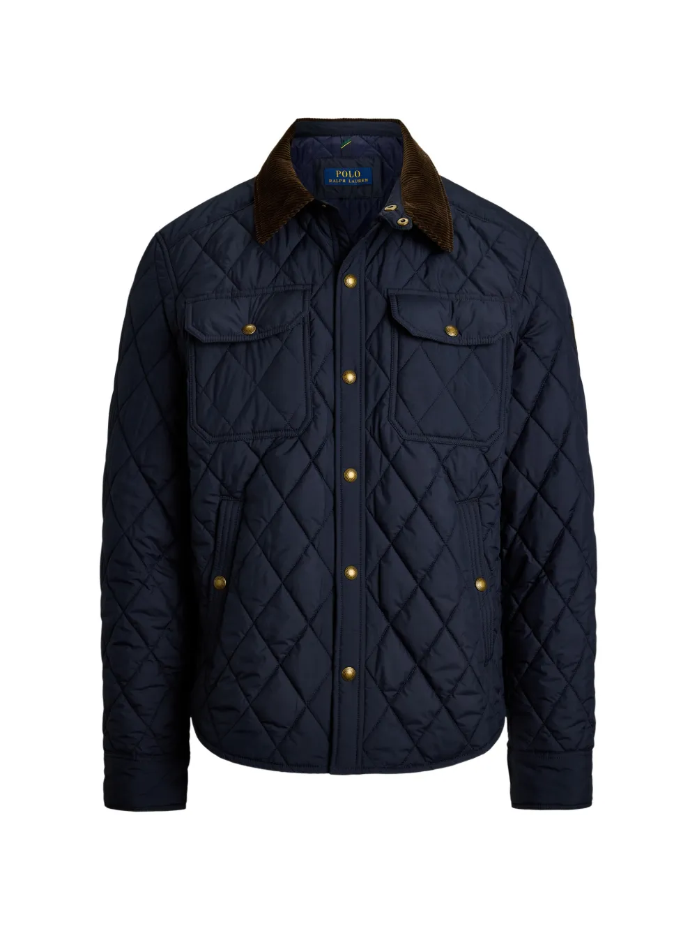 Polo Ralph Lauren Corduroy-collar Quilted Jacket