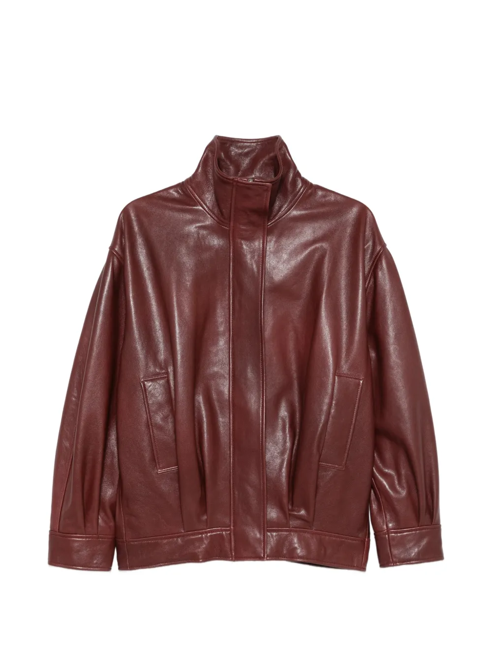 Arma Paula Zip-up Leather Jacket