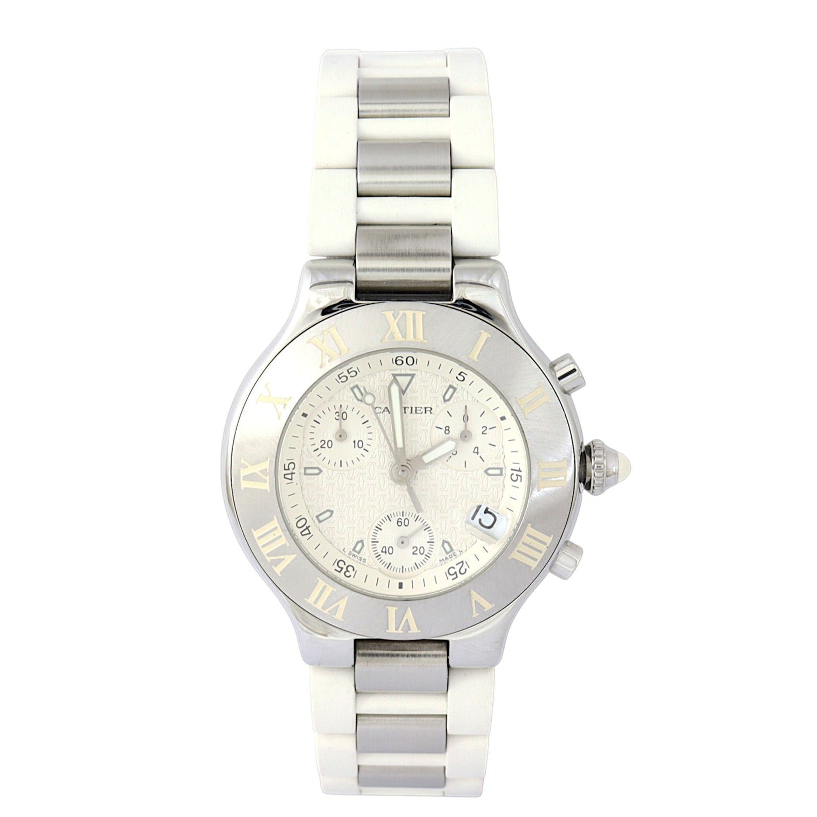 Luxe.it.fwd Cartier 21 Chronoscaph 38mm Watch
