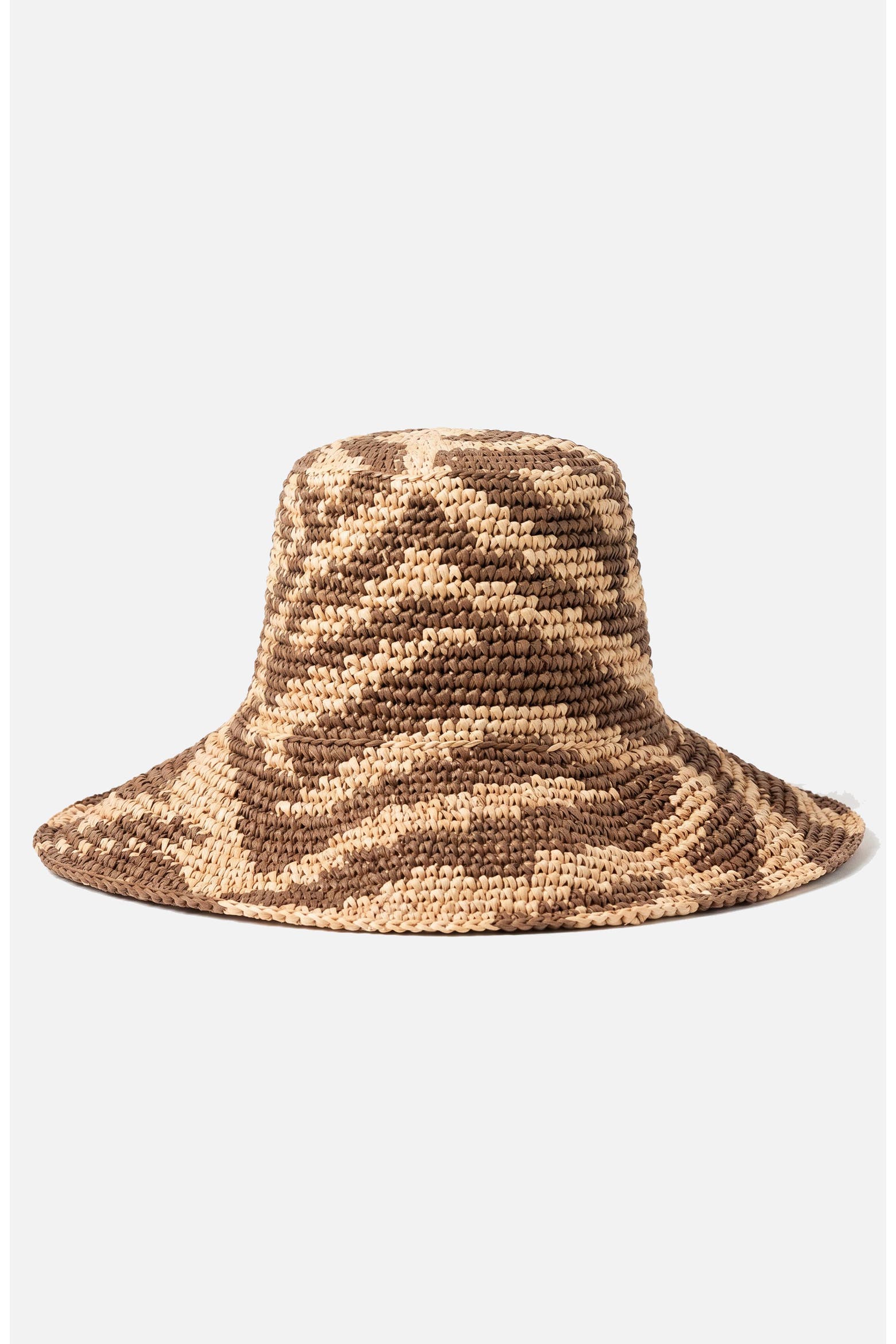 Brunna.co the Zenda Wide Brim Raffia Rancher Hat