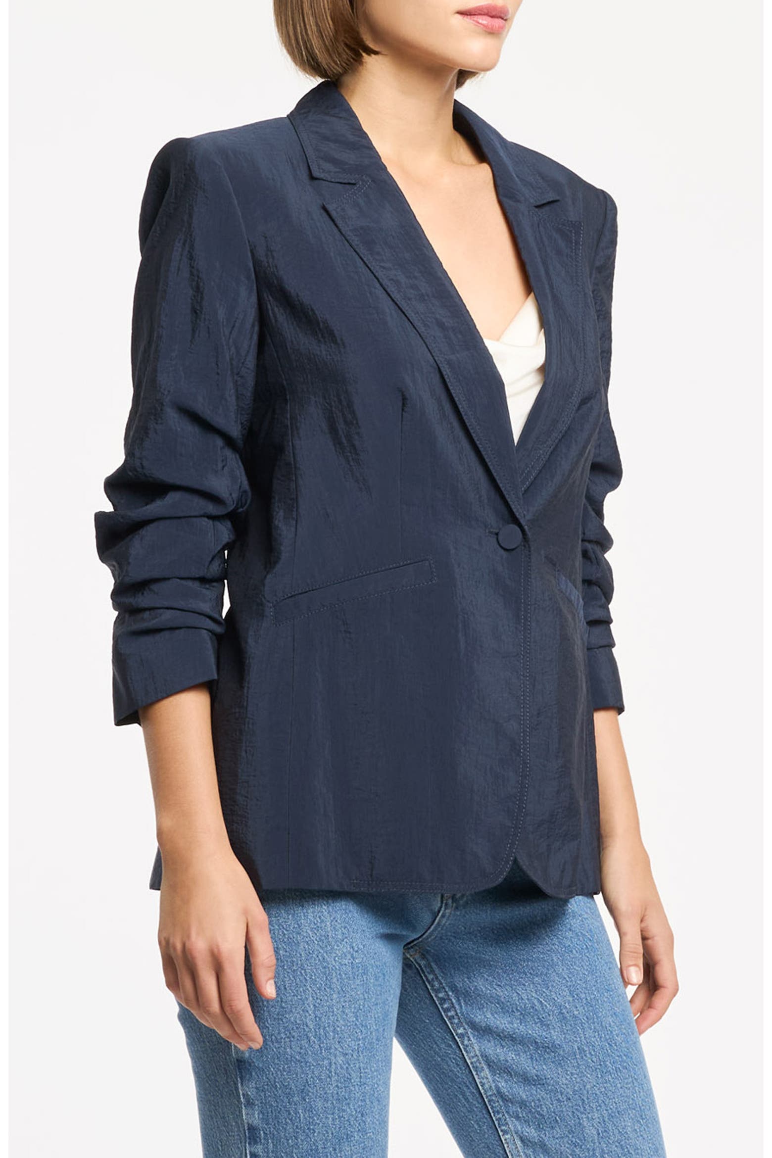 Cinq à Sept Khloe Tumbled Woven Blazer