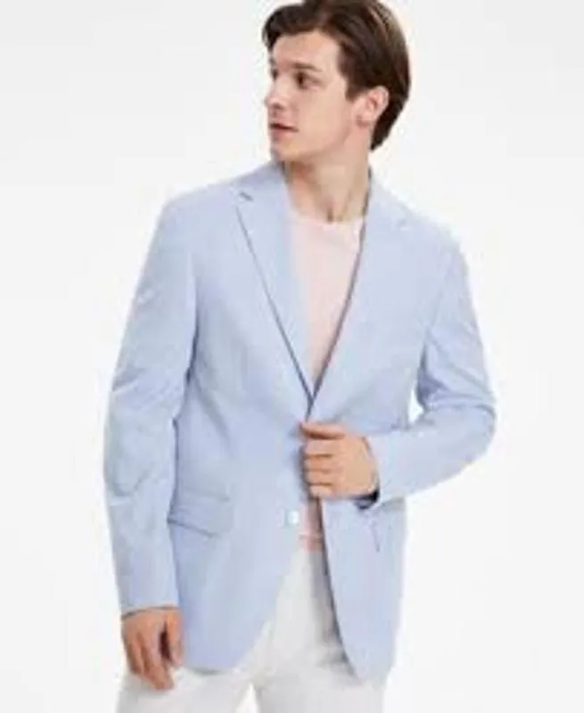 Swanny_shops4you NWT Tommy Hilfiger Mens Modern-fit Linen Sport C