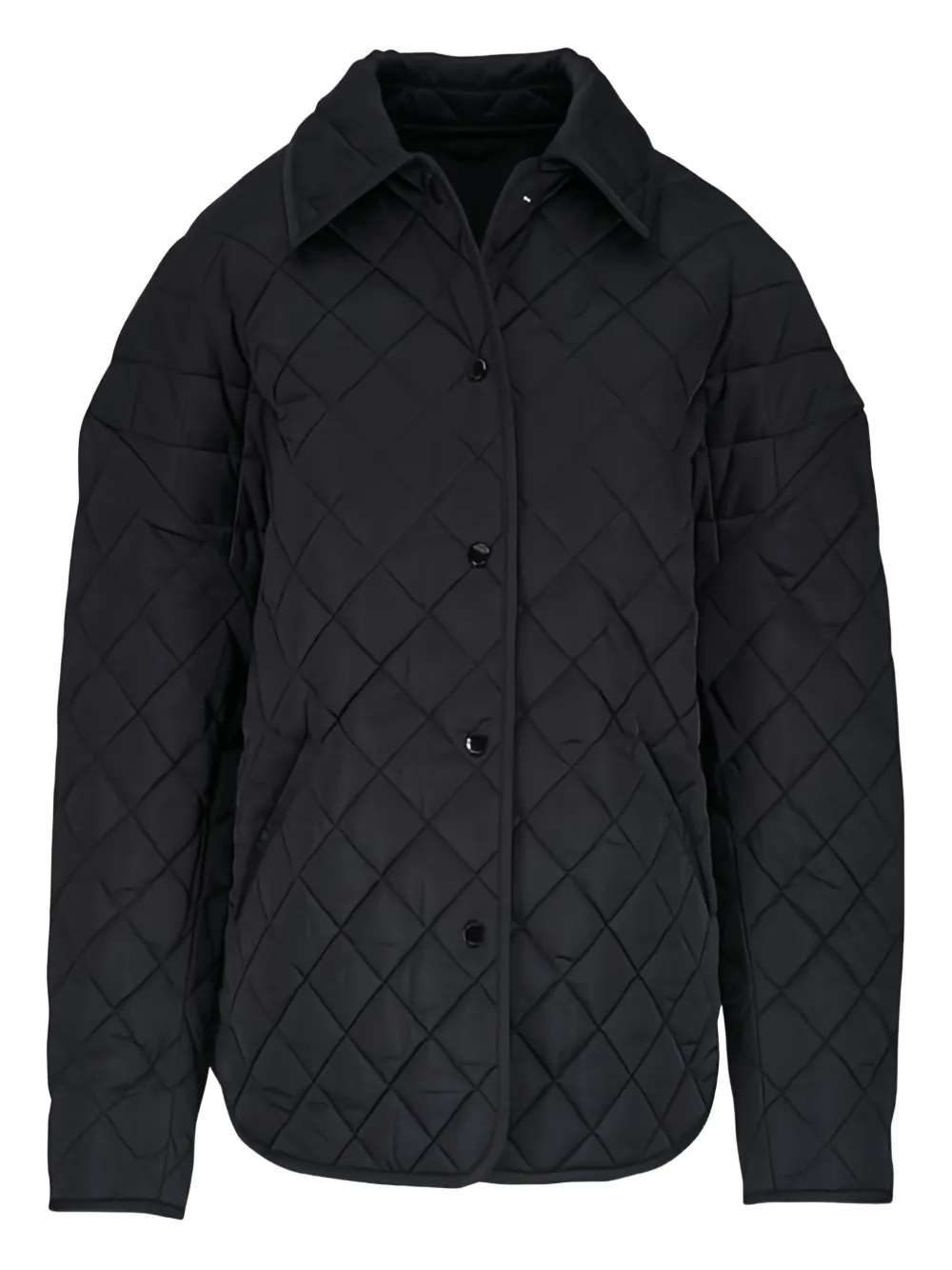 TOTEME Collared Quilted Jacket Petite