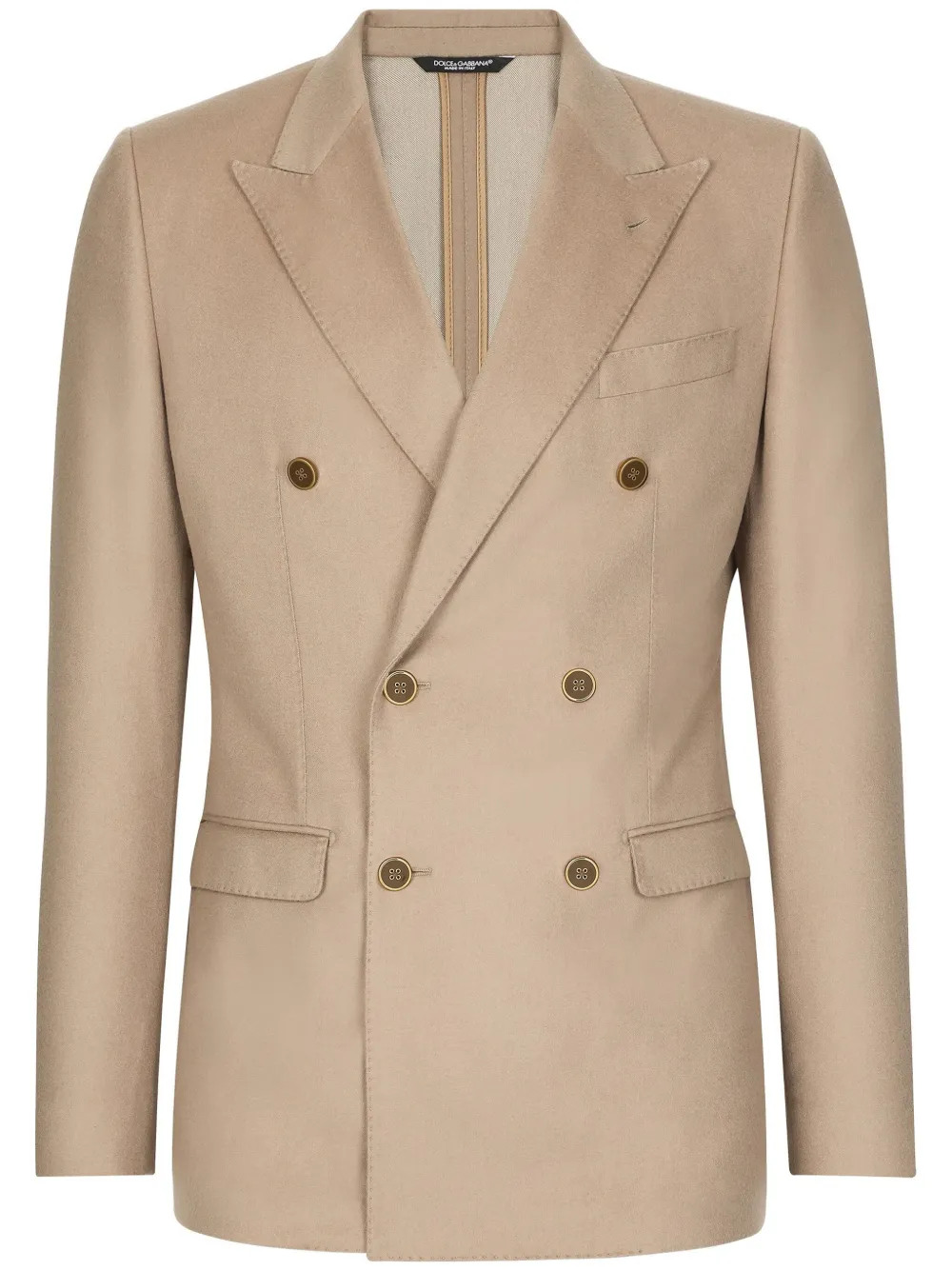 Dolce & Gabbana double-breasted peak lapel jacket 