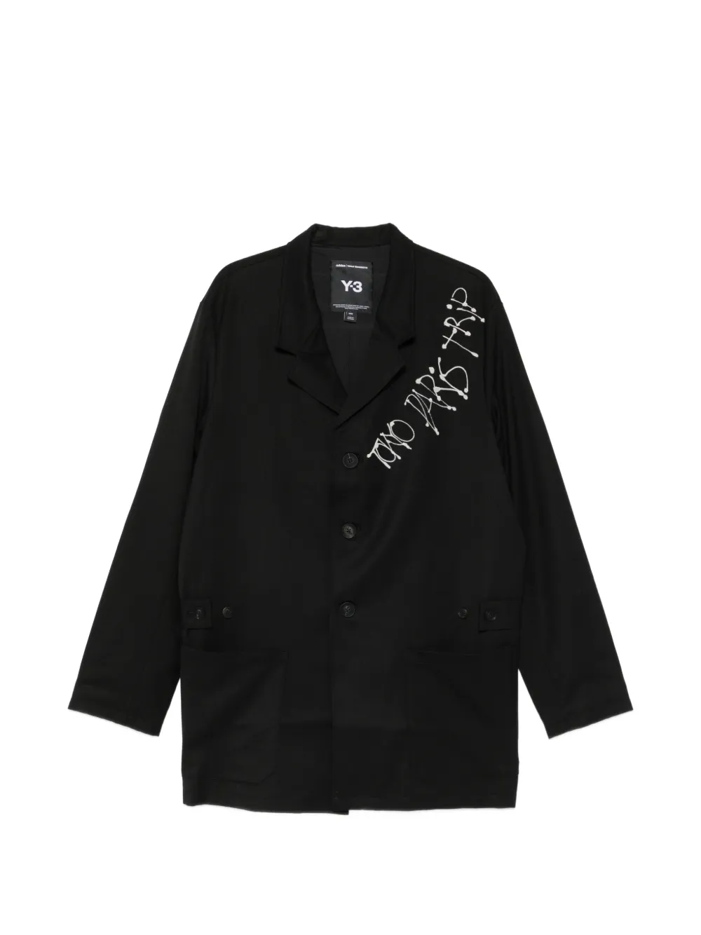 Y-3 Notched-lapel Blazer