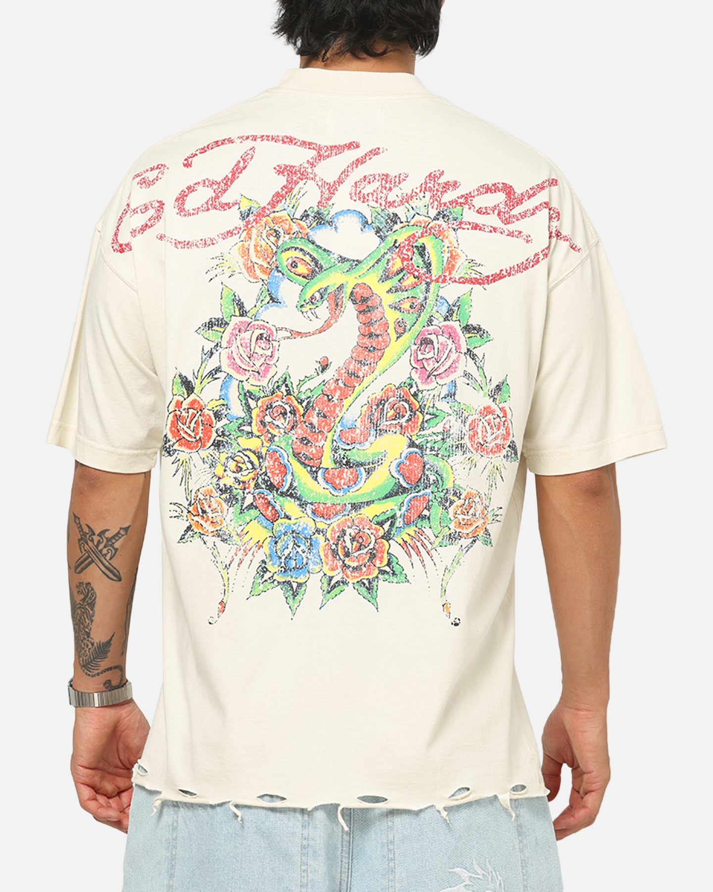 ED HARDY Venom Rose T-shirt