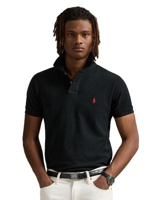 Polo Ralph Lauren Custom Slim Fit Mesh Polo Shirt