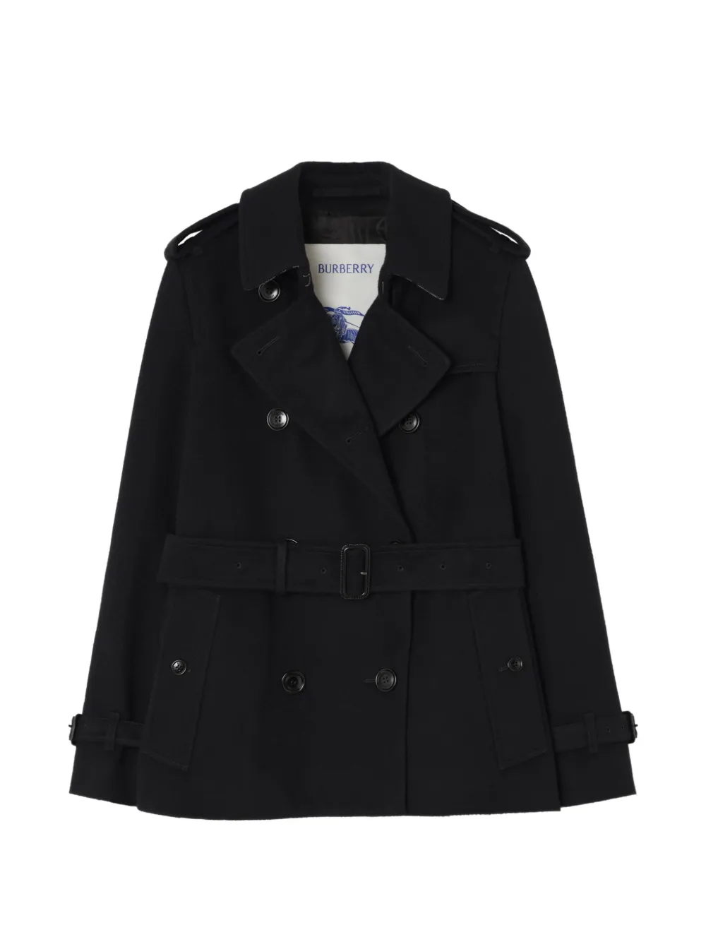 Burberry Cashmere Kensington Trench Jacket
