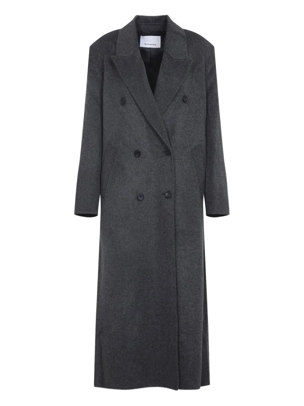 The Frankie Shop Wool Double-breasted Coat