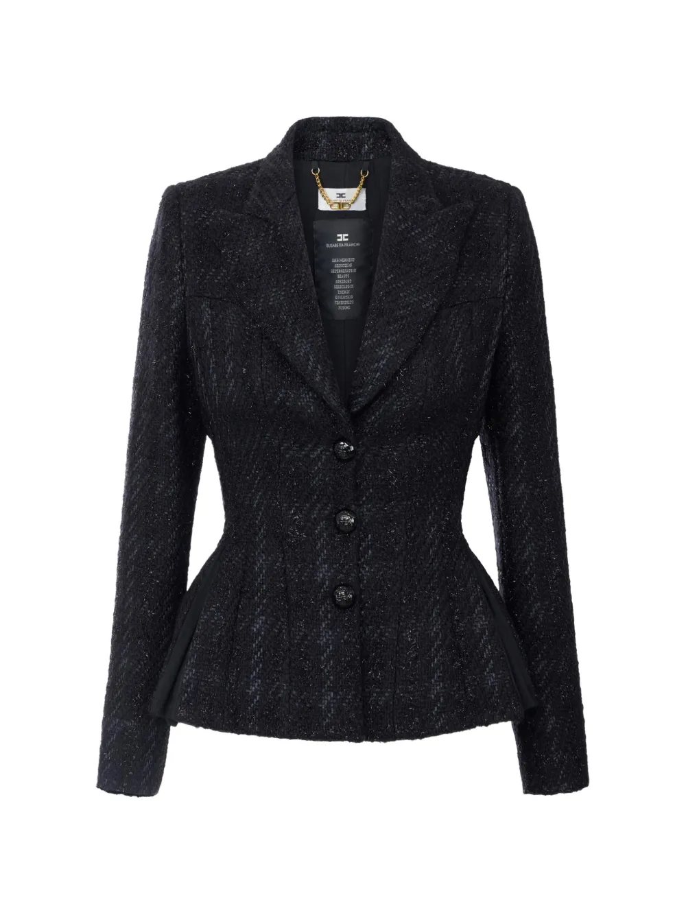 Elisabetta Franchi Tweed Jacket