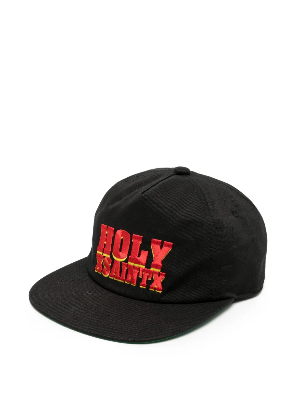 SAINT MXXXXXX Holy Embroidered Snapback Cap