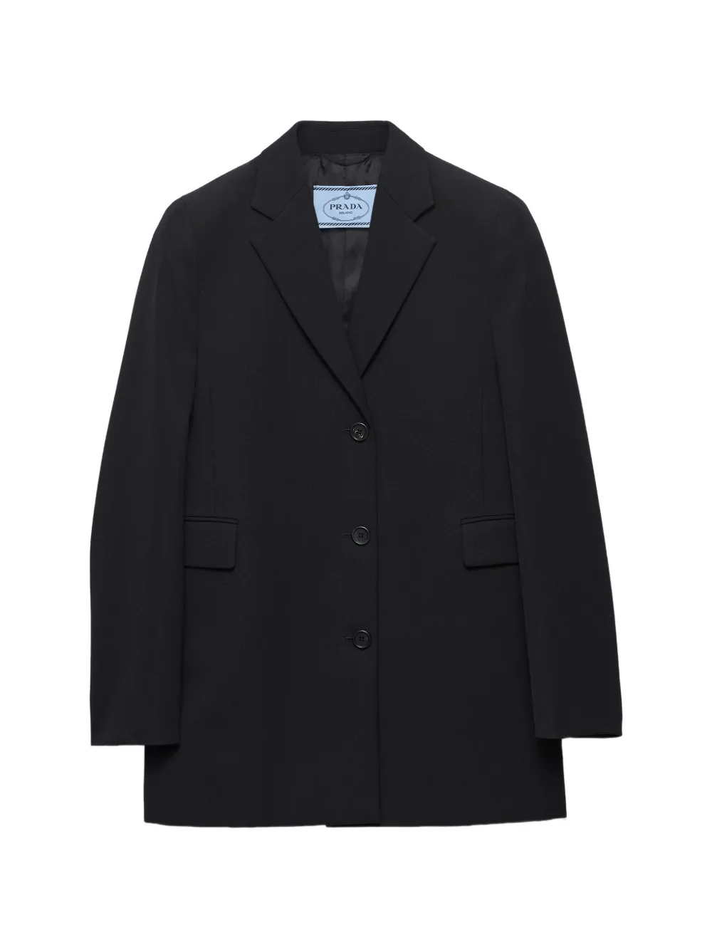Prada Single-breasted Gabardine Jacket