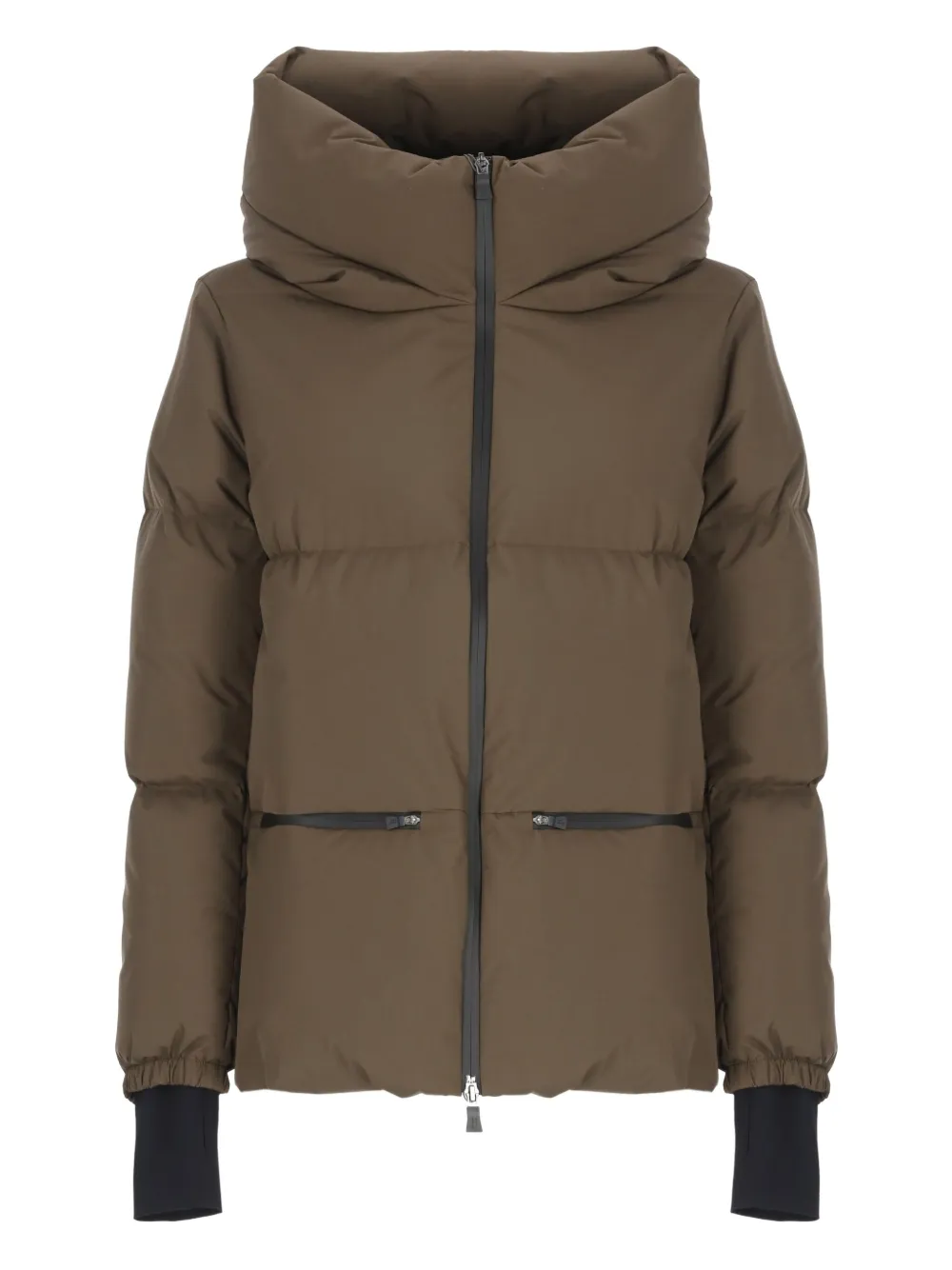 Herno quilted hooded jacket