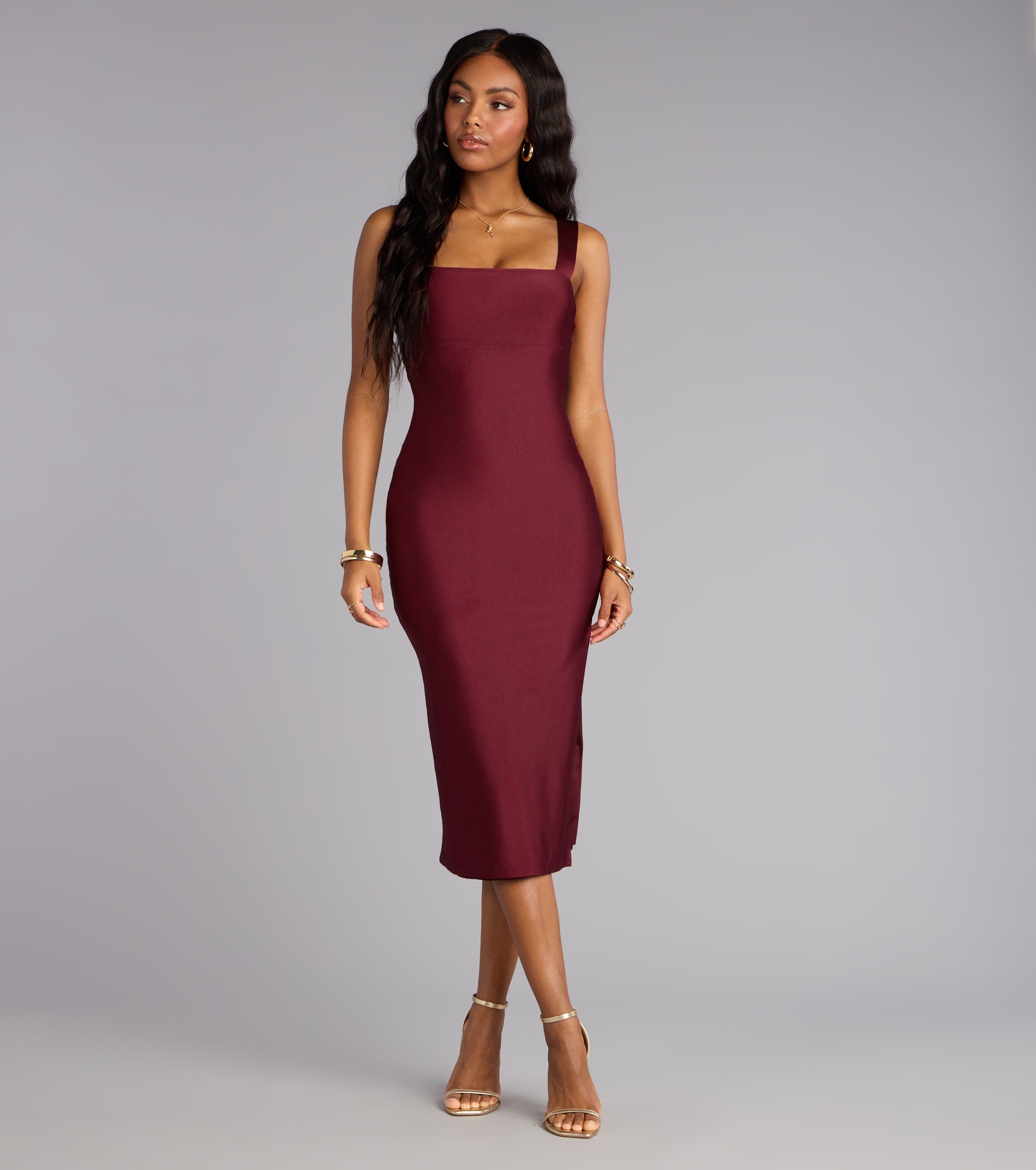 Windsor Allure Defined Midi Dress
