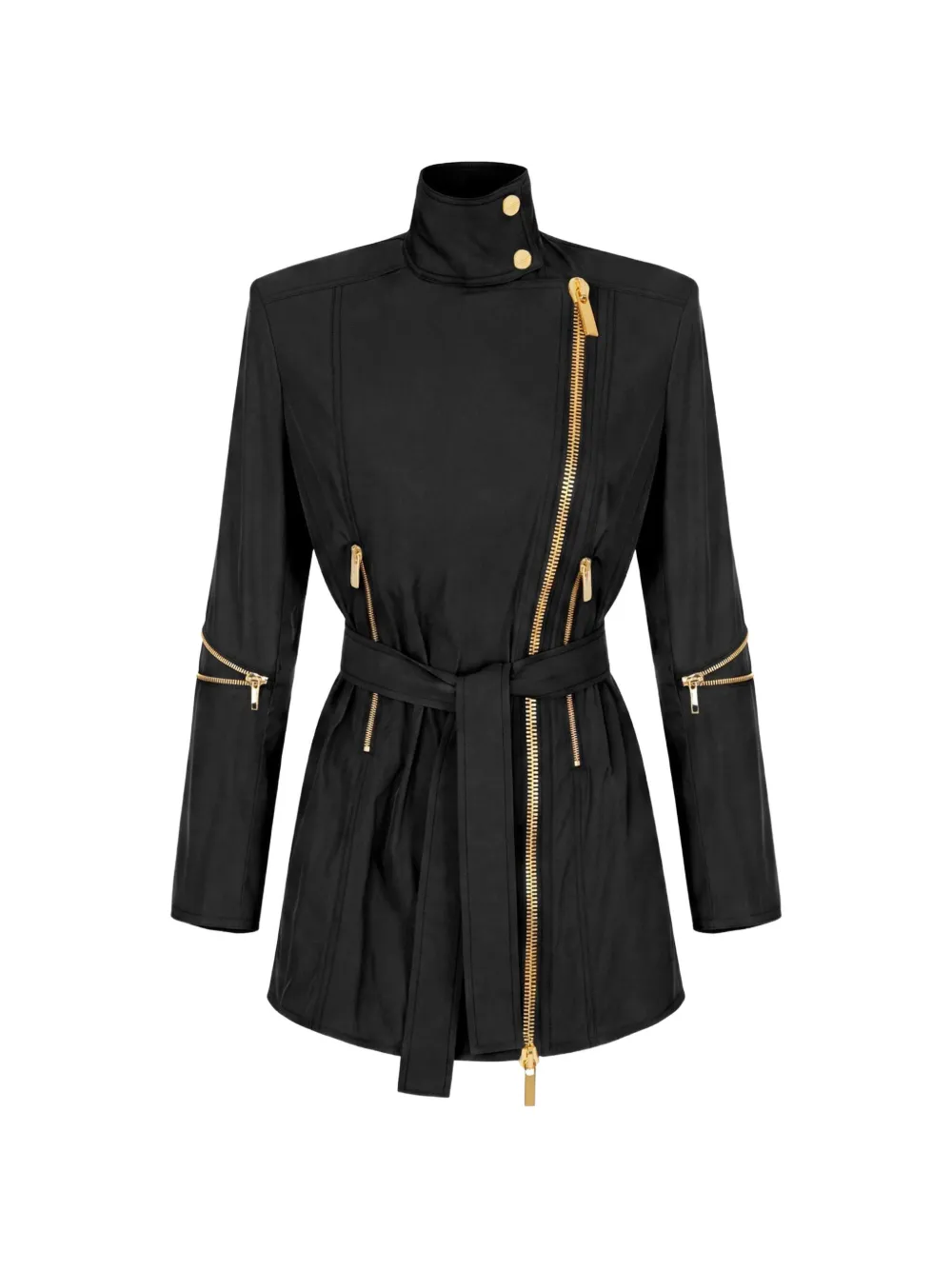 Elisabetta Franchi Jacket in Taffeta Voile Fabric