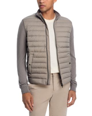 Herno Quilted Hybrid Wool, Silk & Nylon Jacket