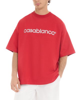 Casablanca Reflective Logo Oversized Tee