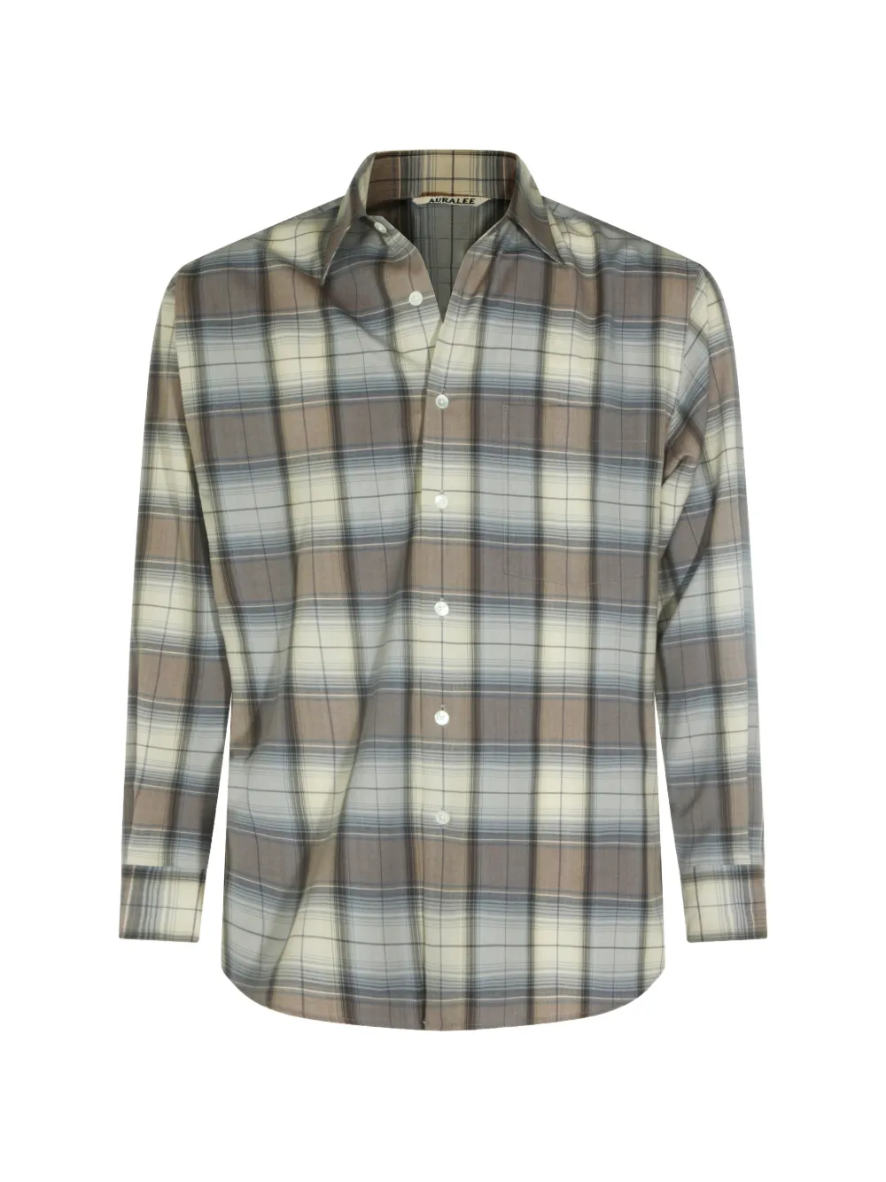 Auralee Check-pattern Shirt
