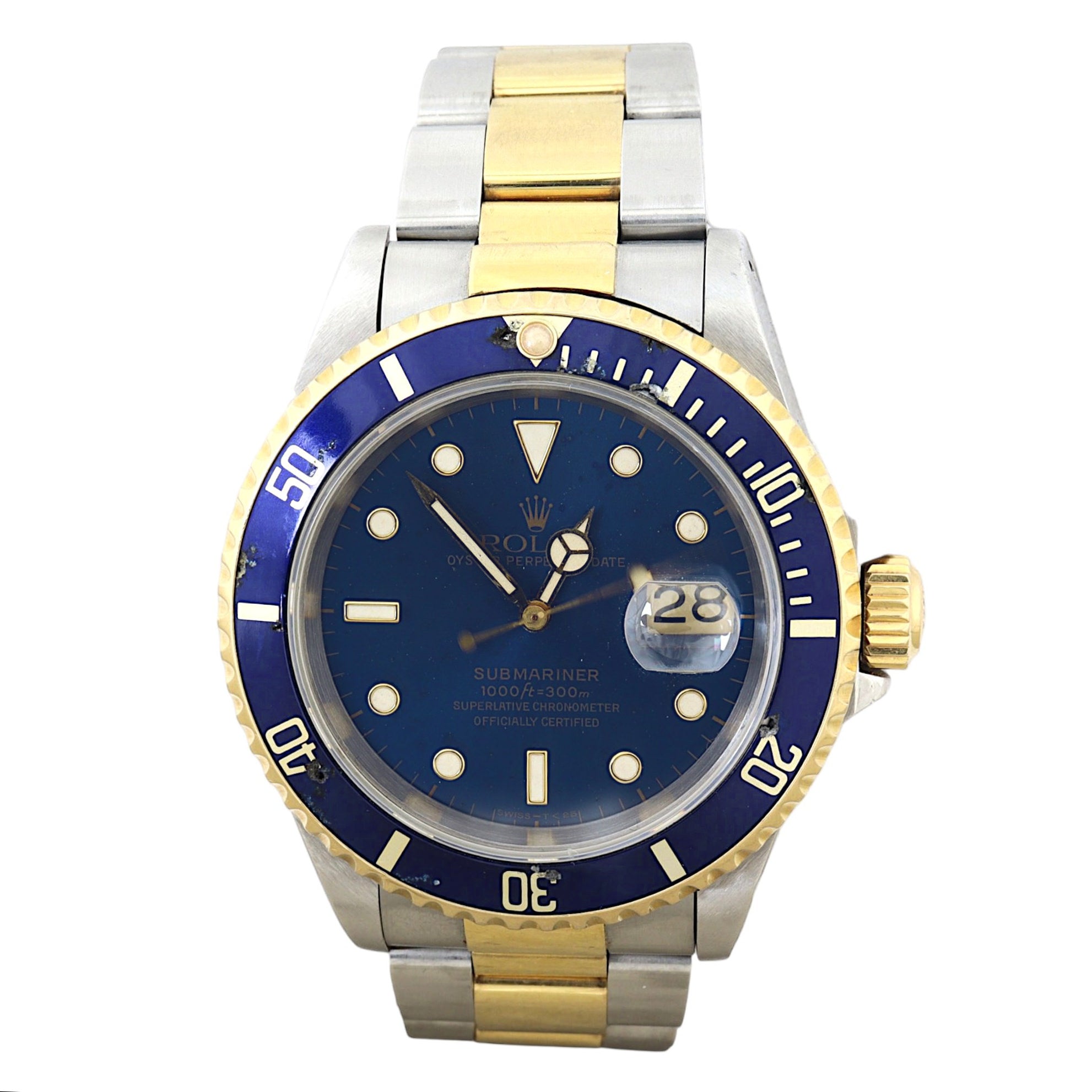 Luxe.It.Fwd Rolex Oyster Perpetual Submariner Date 'Bluesy' 40mm Watch