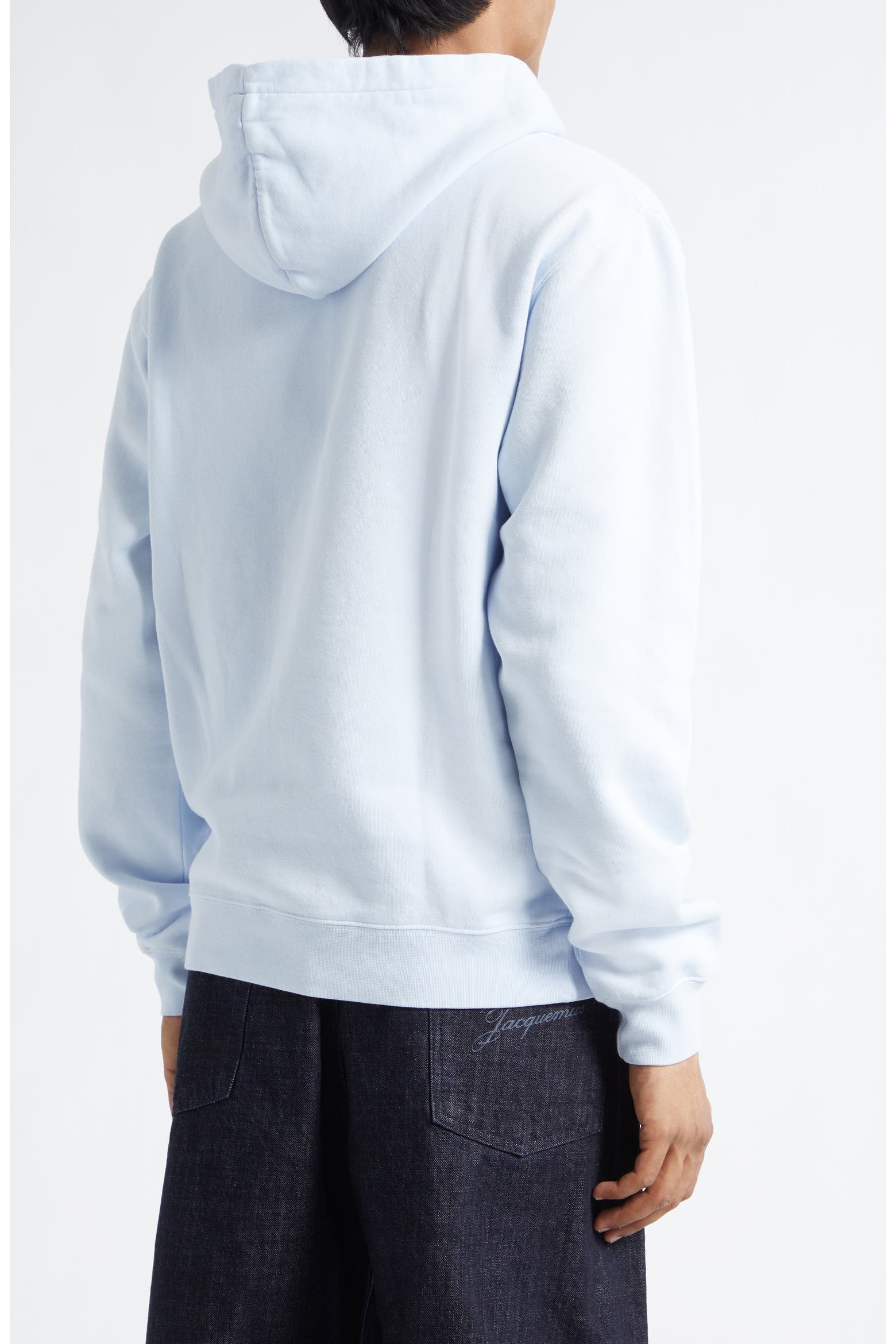 Jacquemus le Hoodie Gros Grain Cotton Hoodie